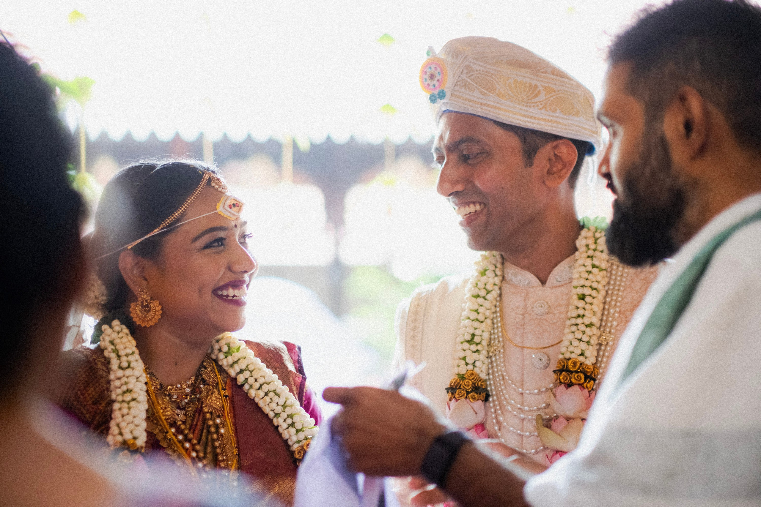 Anupaa & Reuben, Konkani Wedding at The Tharavadu Mane, Bangalore | Truly Yours