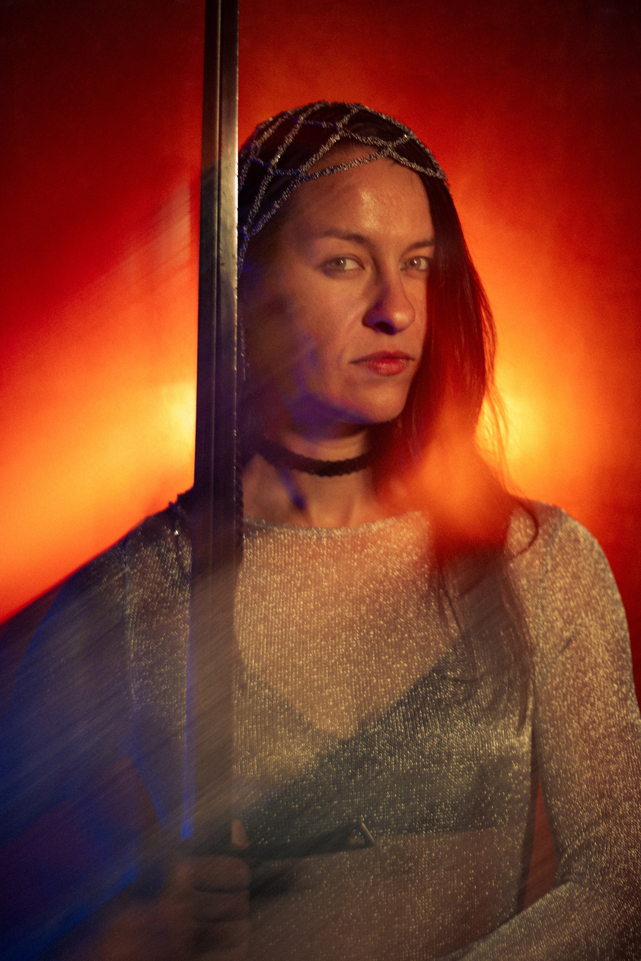 Zarina the Knight of Fire and Ice. Photographer in Greece Kristina