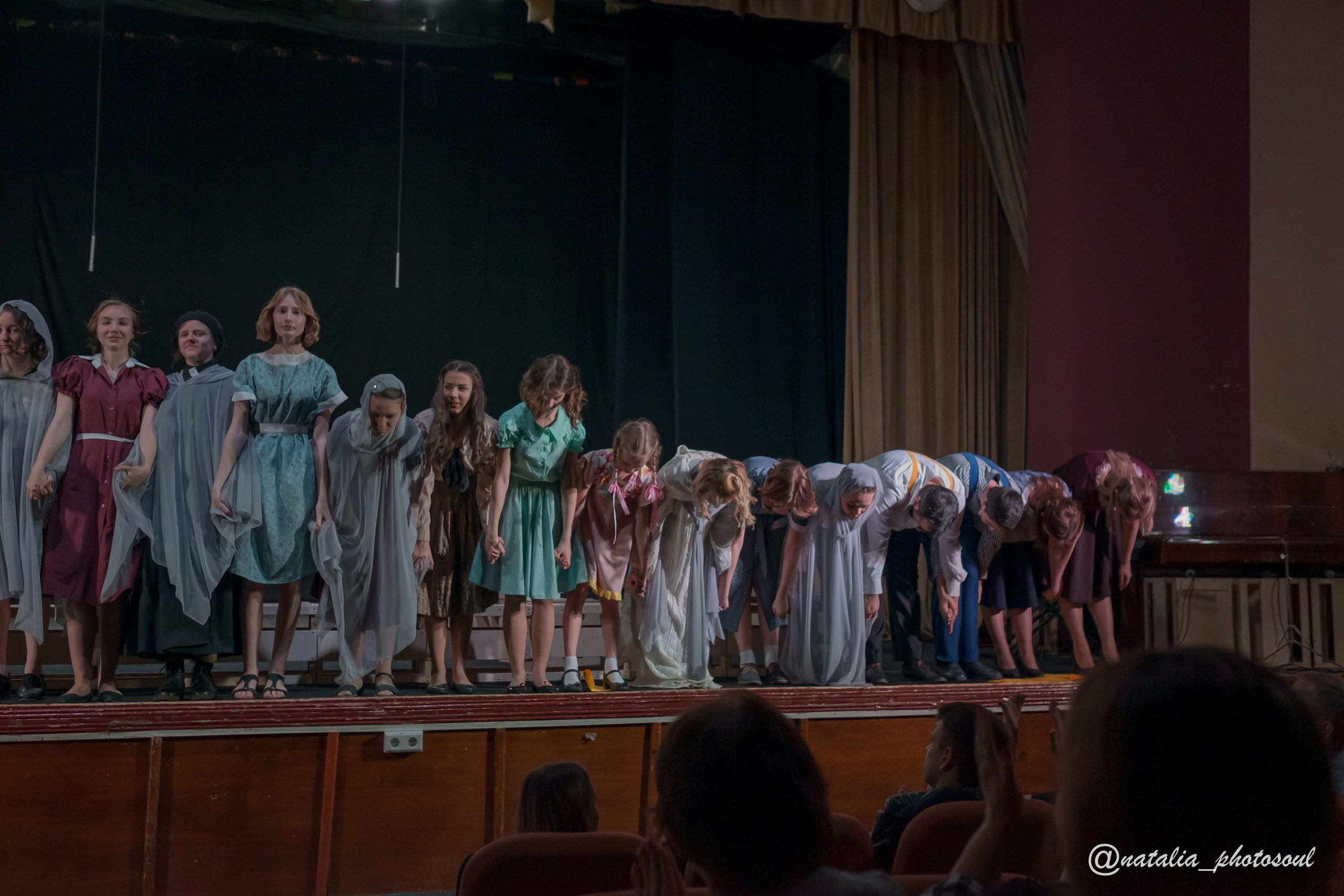 Performance “Our Town” School and Theater “Artist”. Photographer in Seoul Dobrokvashina Natalya