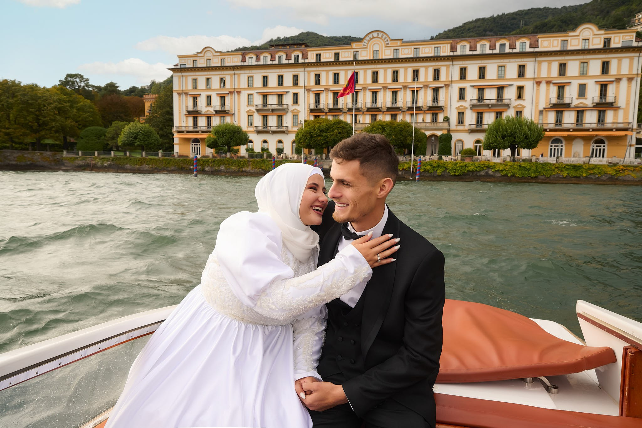 Jasmina & Vale. Fotografo matrimonio Lago di Como Ferrari Media Production