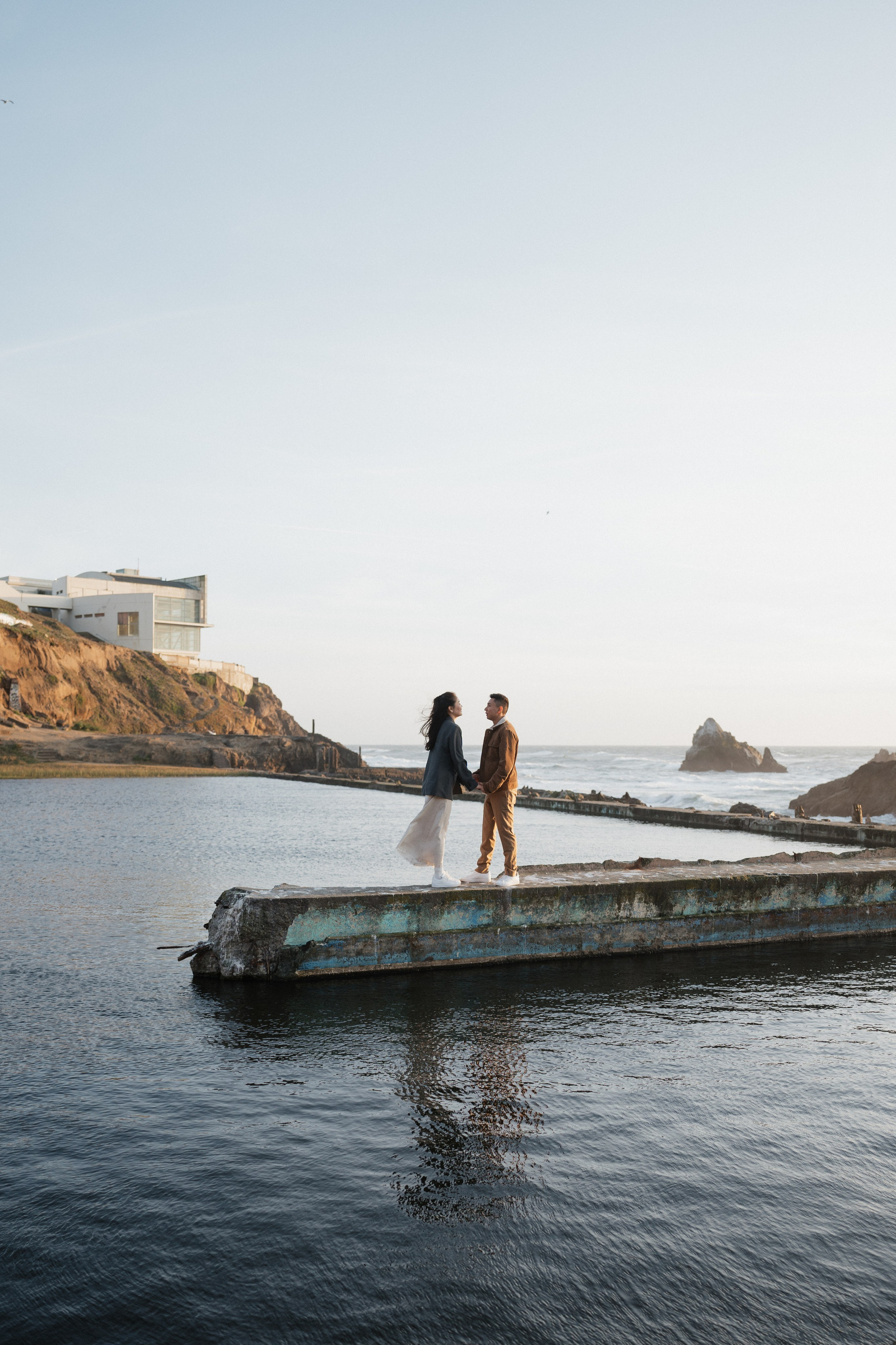 Golden Hour Magic at Sutro Baths. Soulo Photography | San Francisco Bay Area Based Photographer