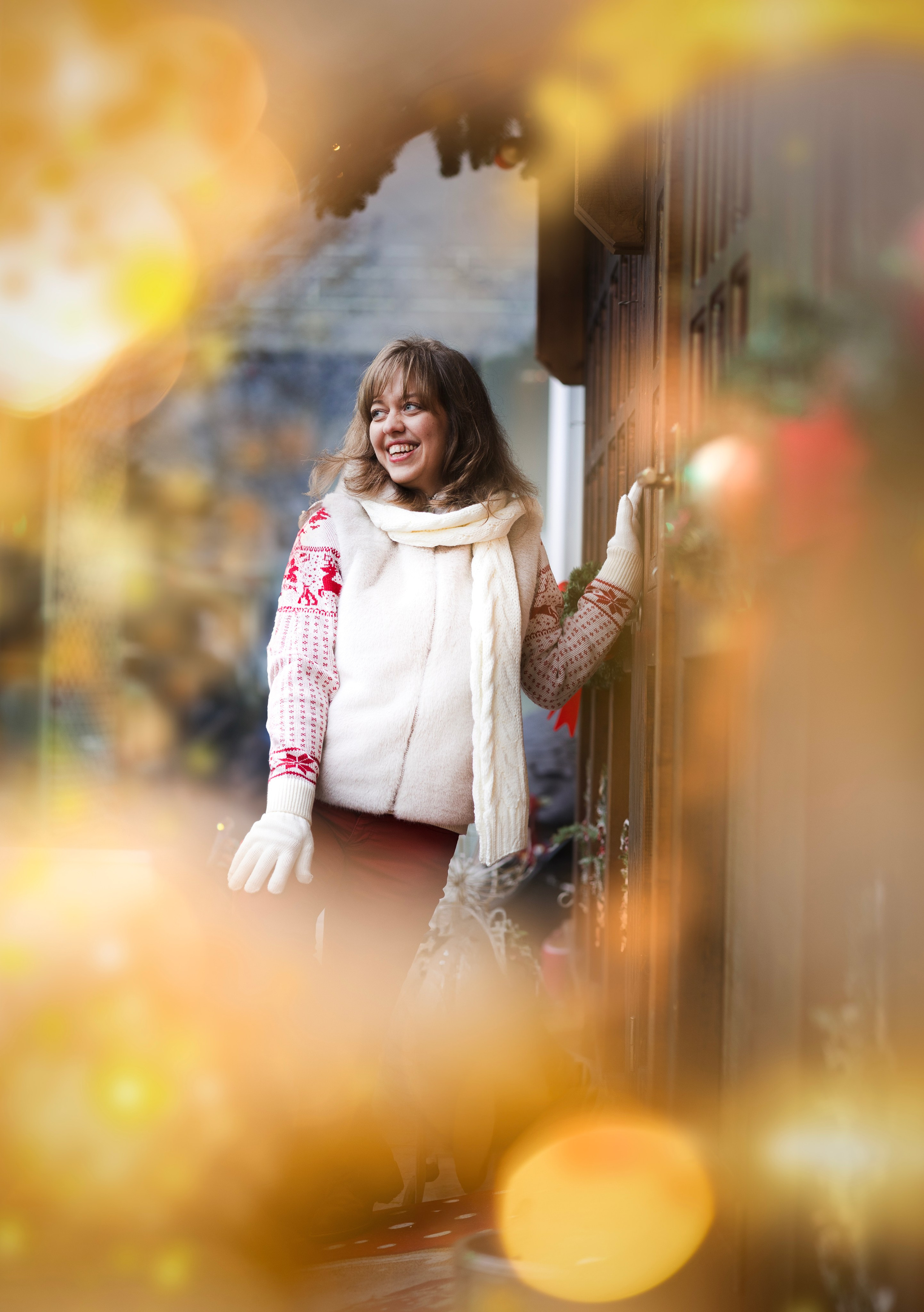 Nadja and Christmas. Photographer in Munich