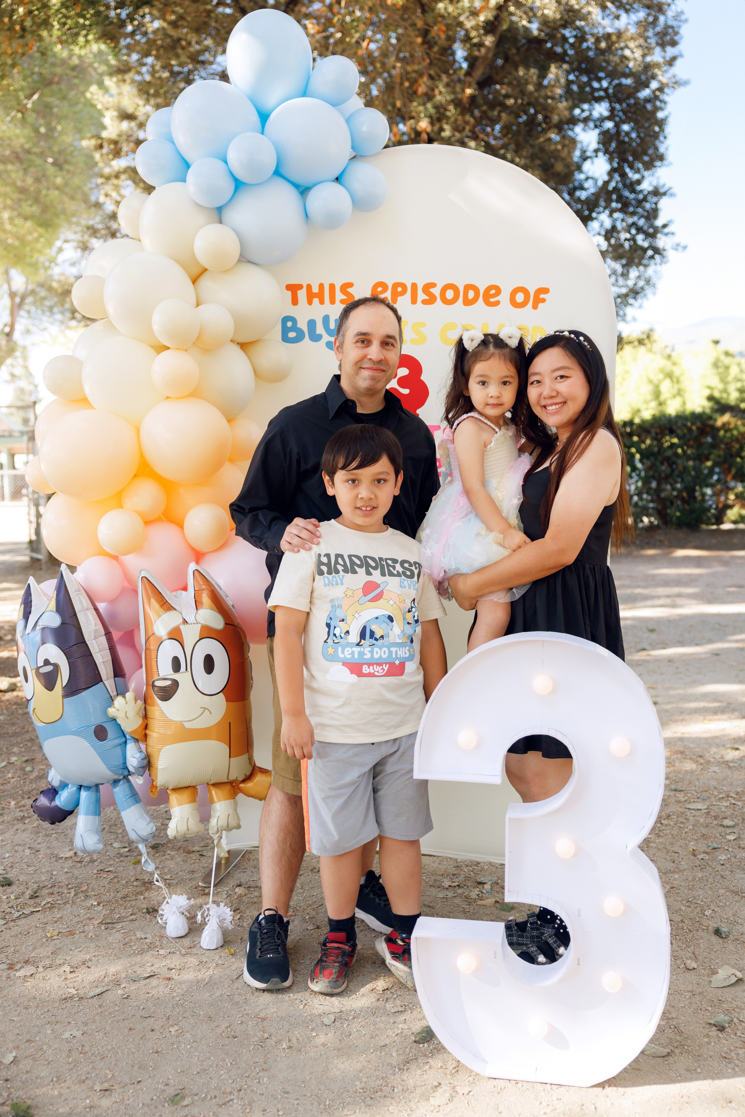 3rd birthday. Family and Event photographer in Bay Area Elena Tiuriumina