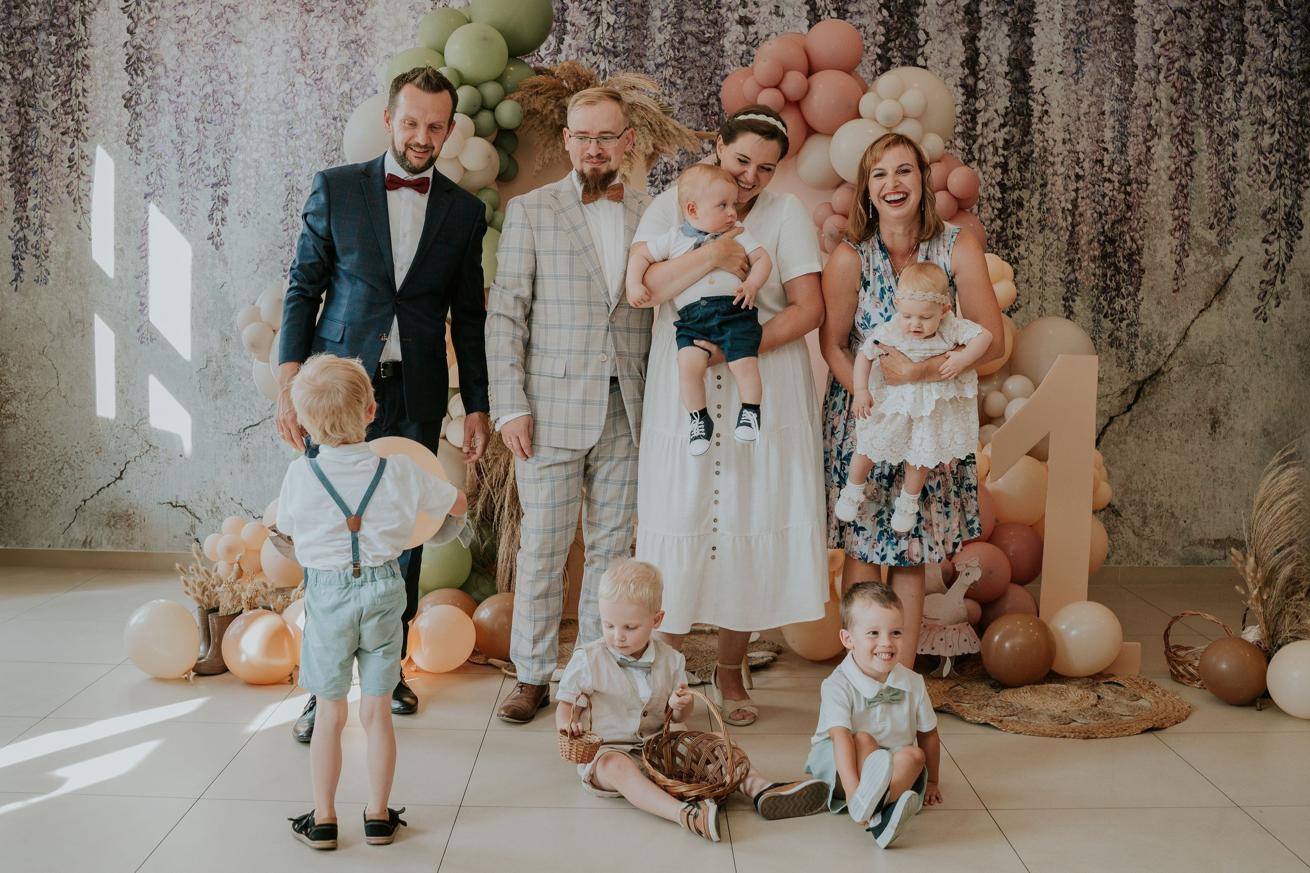 Chrzest Święty Marcelina i Adam. Michał Kaźmierczyk - Fotograf