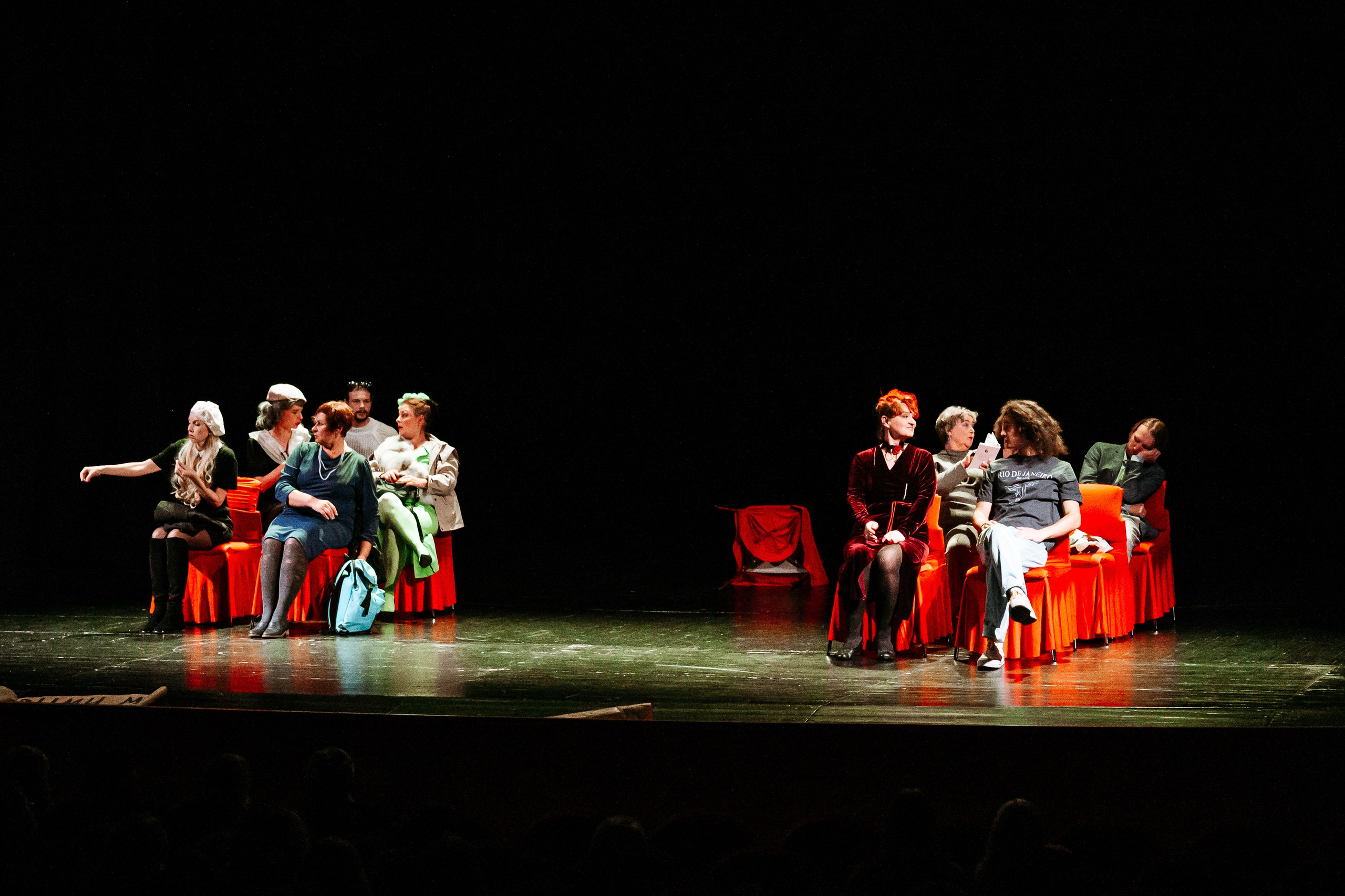 Garbo Teater „12 стульев“. Jelizaveta Gross - reportaaži- ja portreefotograaf Narvas