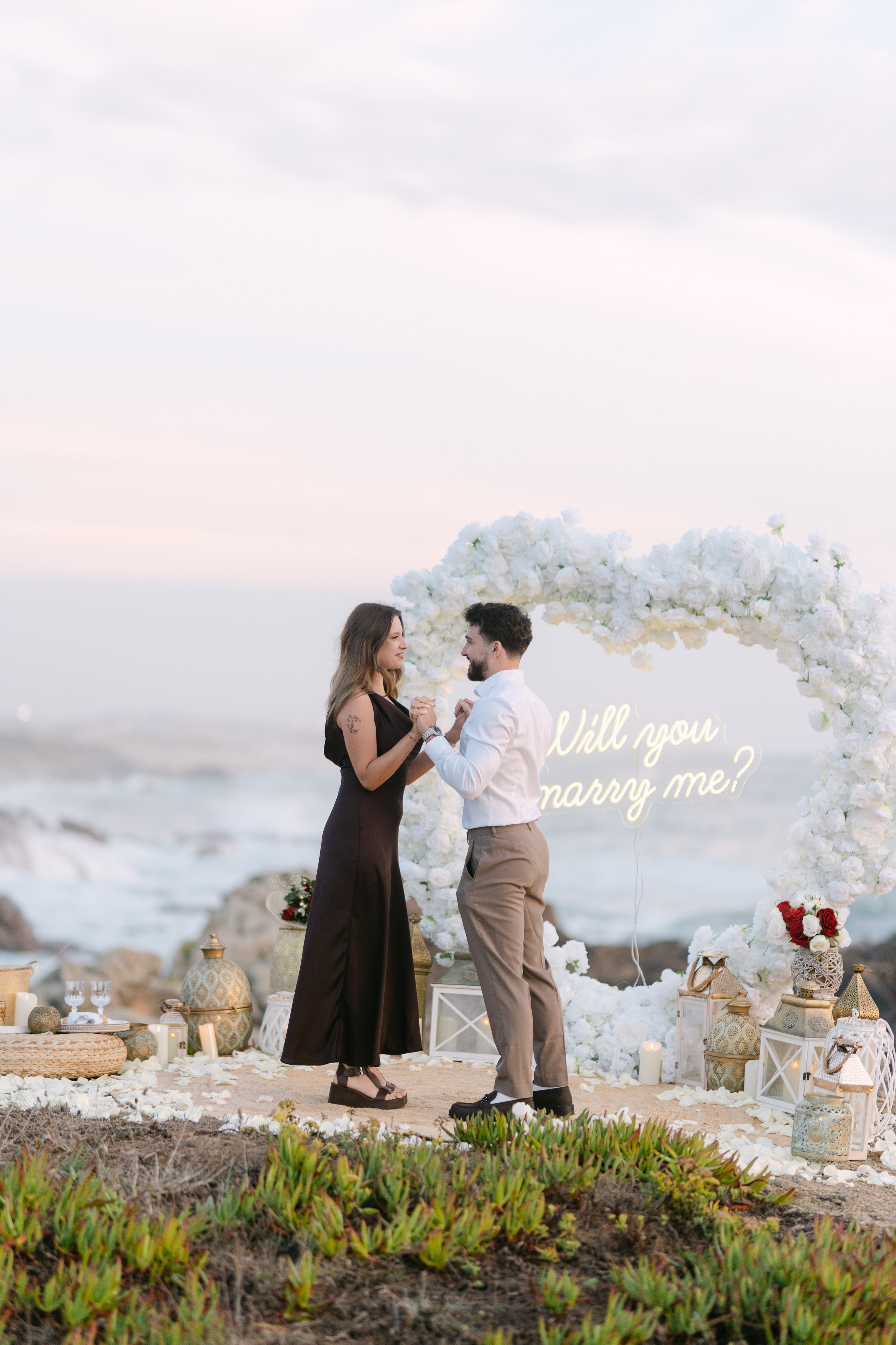 Wedding Proposal at the Beach. Davi Valente
