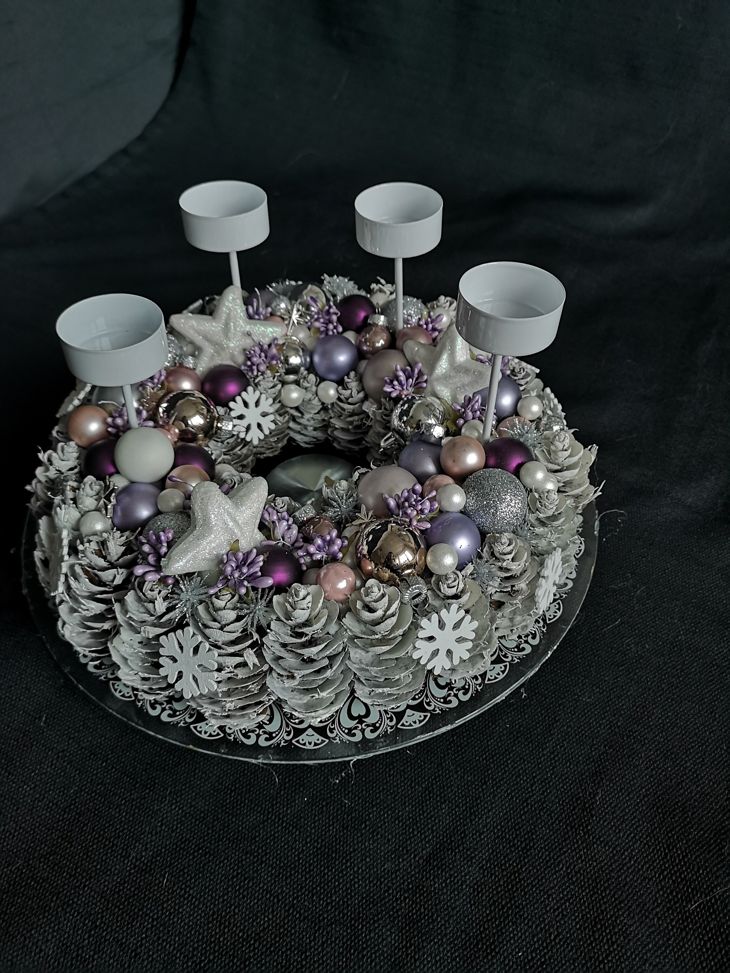 Adventes vainadziņi. Event design, decoration, floristry, gift, Irina Novika, Riga, Latvia