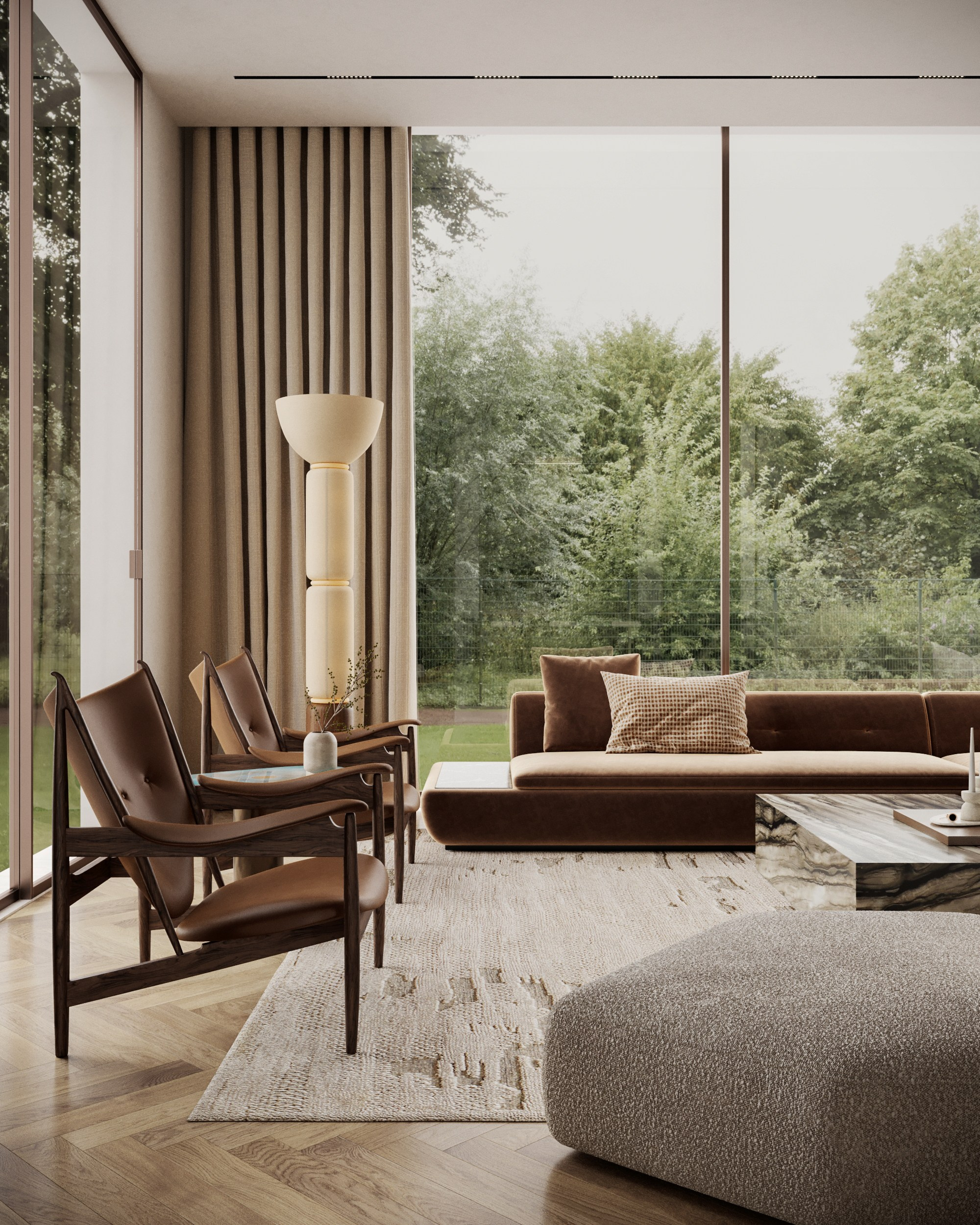 Villa in Dubai. Interior designer / visualizer Lisa Oputina