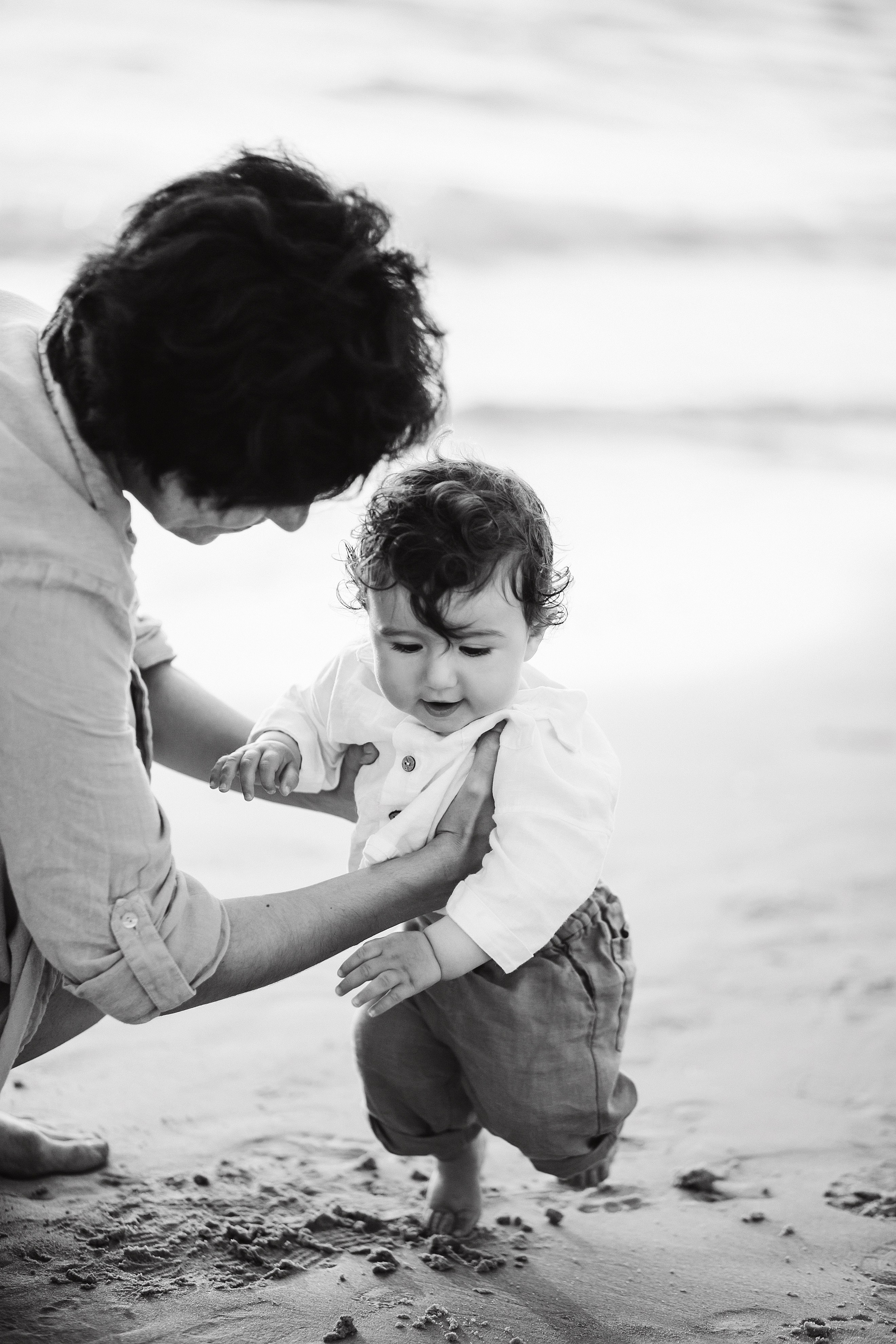 Studentim beach / Eithan 9 month. Family photographer in Israel