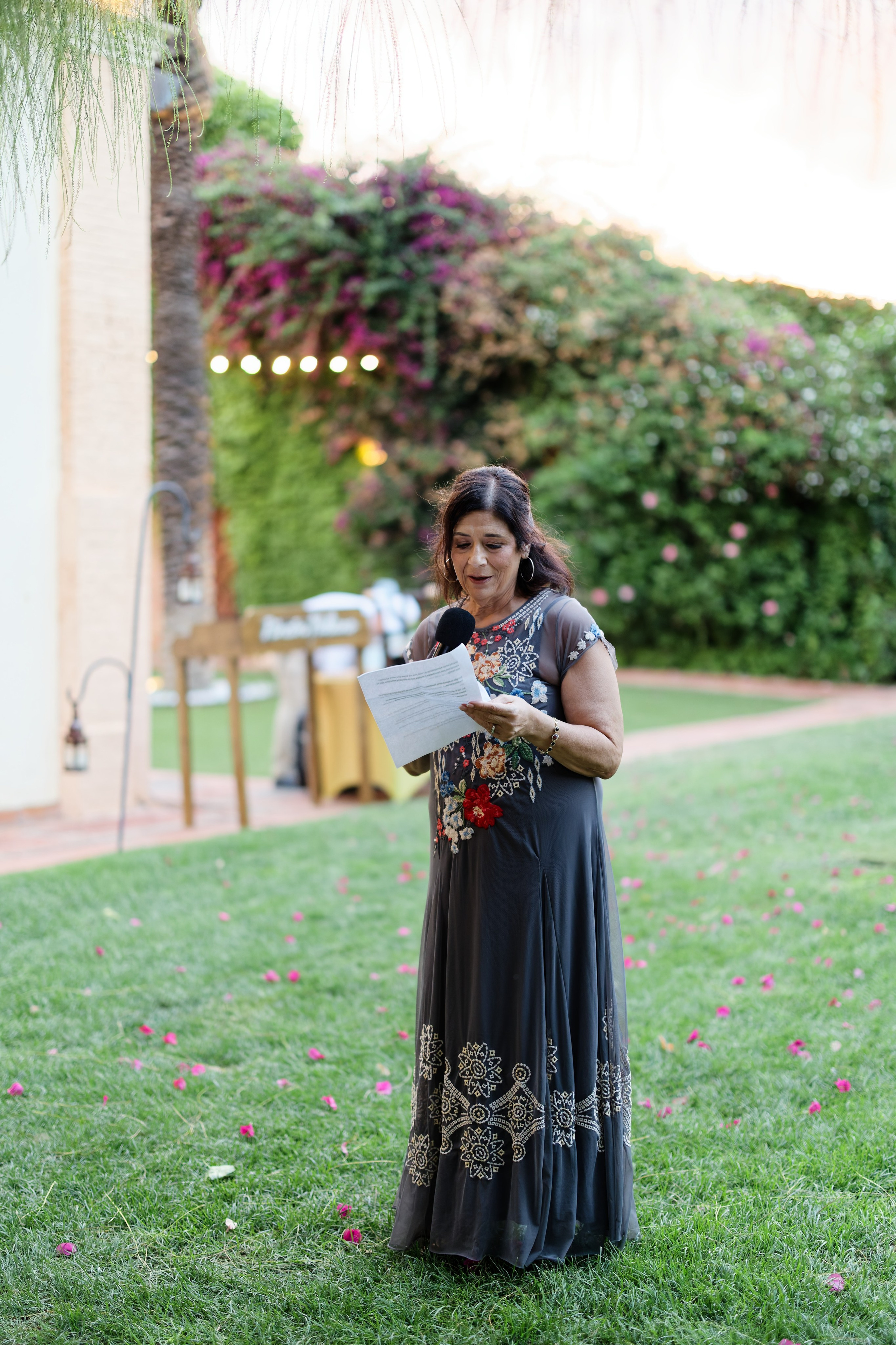 Welcome dinner of Gracie & Joe at Gran Villa Rosa