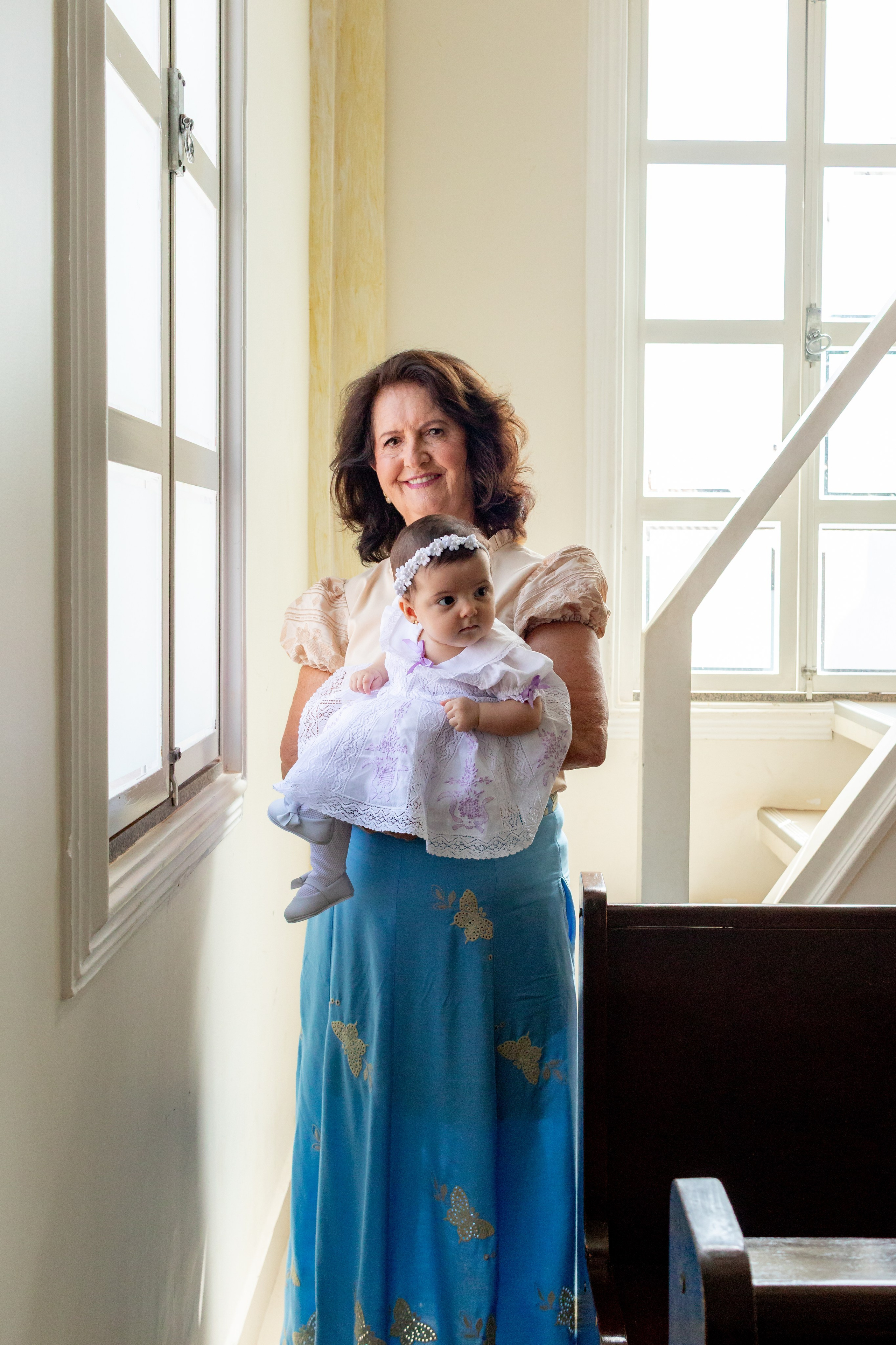 Luiza — Batizado. Principal