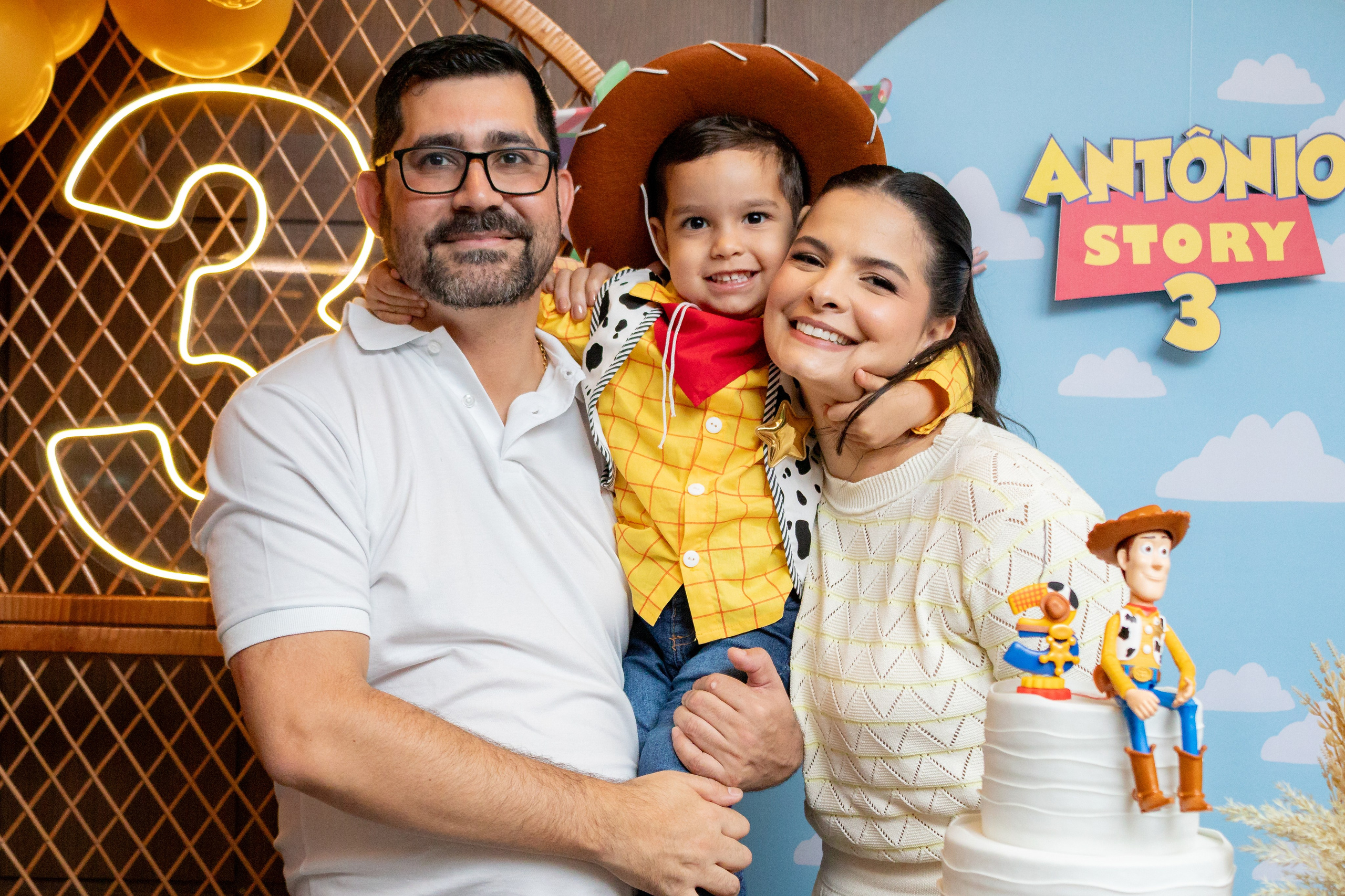 Antônio — Aniversário 3 anos. Principal