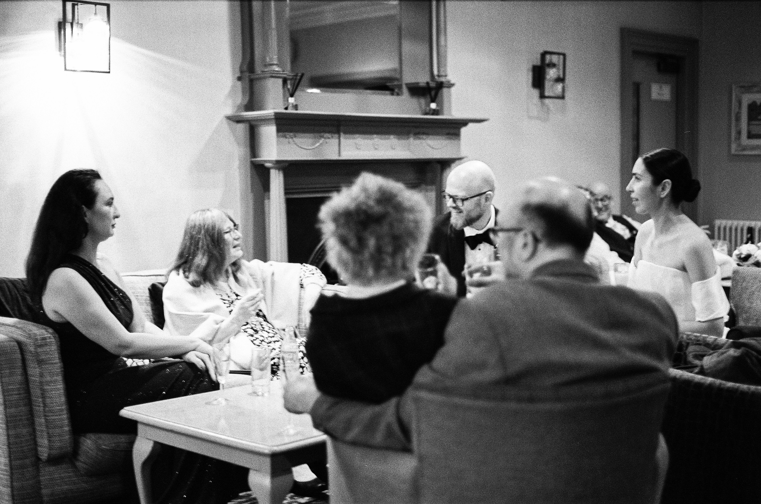 Wedding on Black n White Film. Molfar Visuals