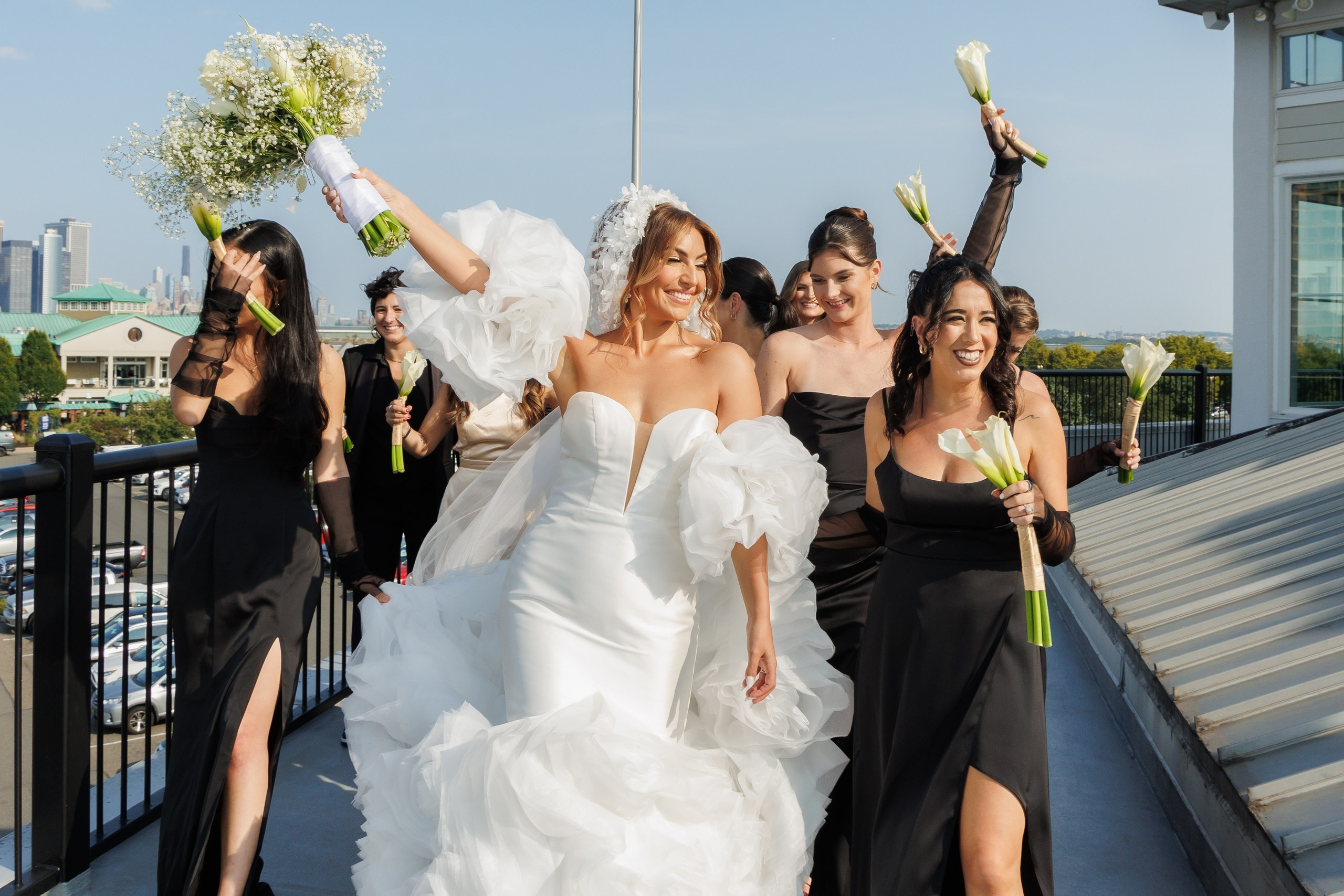 Briana & Kefim, Maritime Pars, Jersey City, NJ. Luxury Wedding Photography and Cinematography