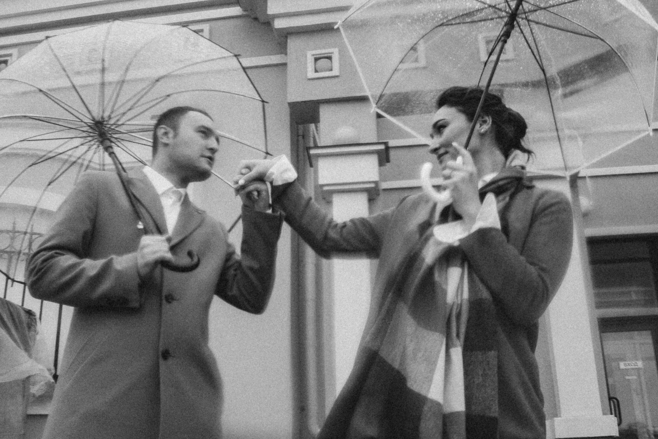 Под дождем. Свадебный и портретный фотограф в Белграде Екатерина Македонская