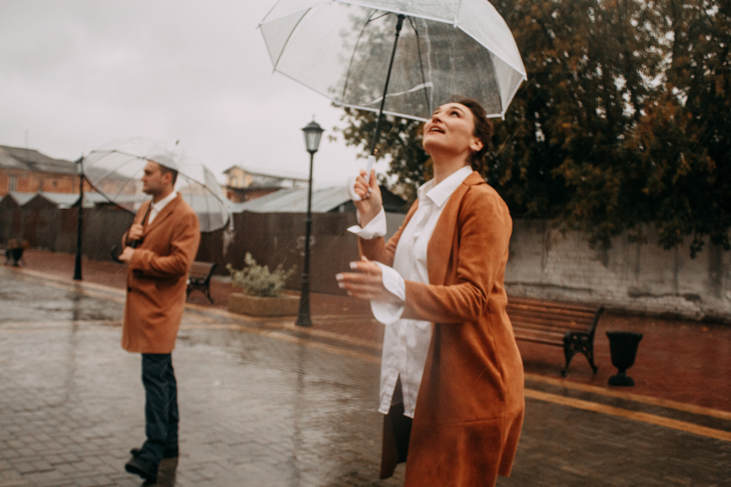 Под дождем. Свадебный и портретный фотограф в Белграде Екатерина Македонская