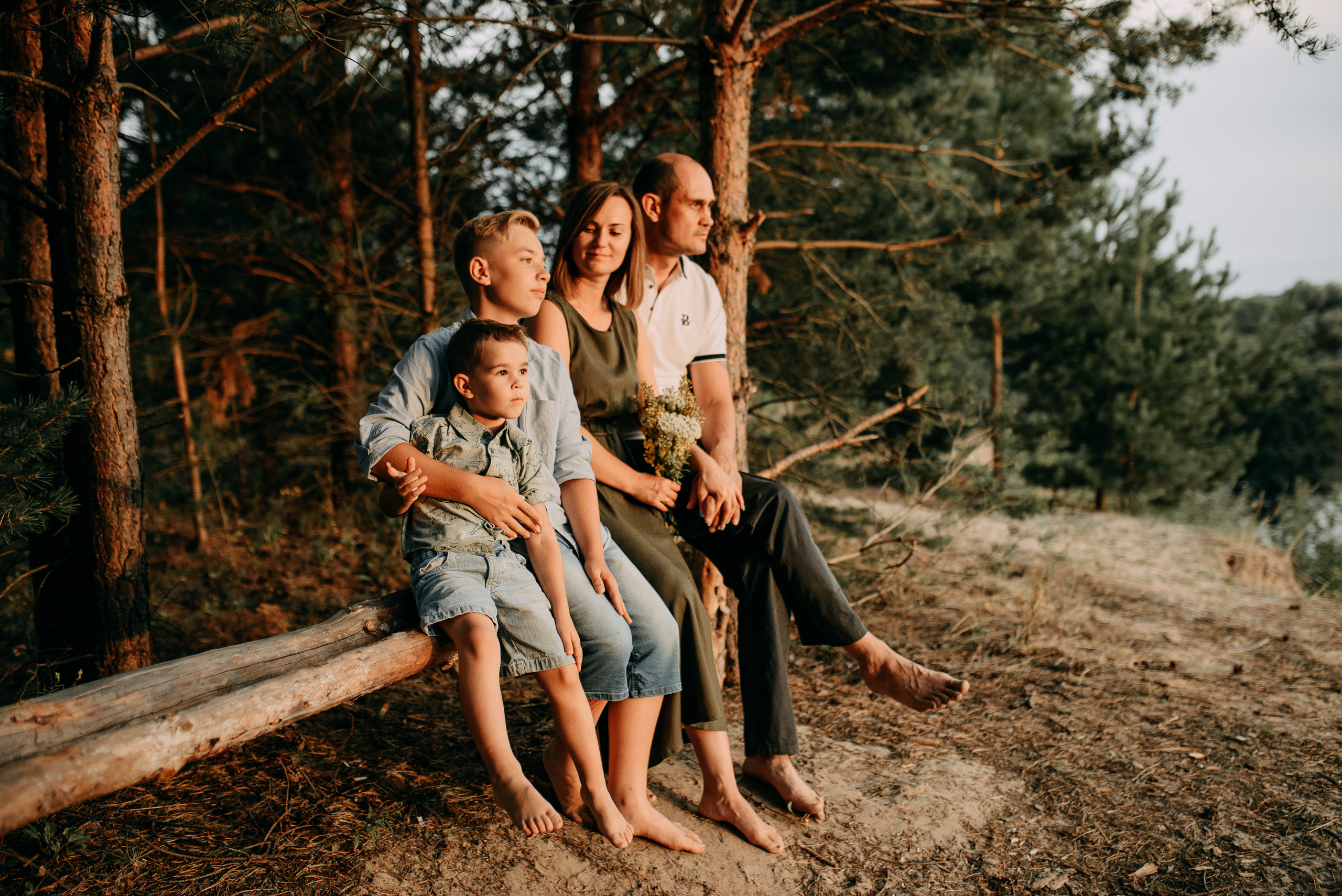 The walk in the forest. Wedding and portrait photographer in Beograd Ekaterina Makedonskaya