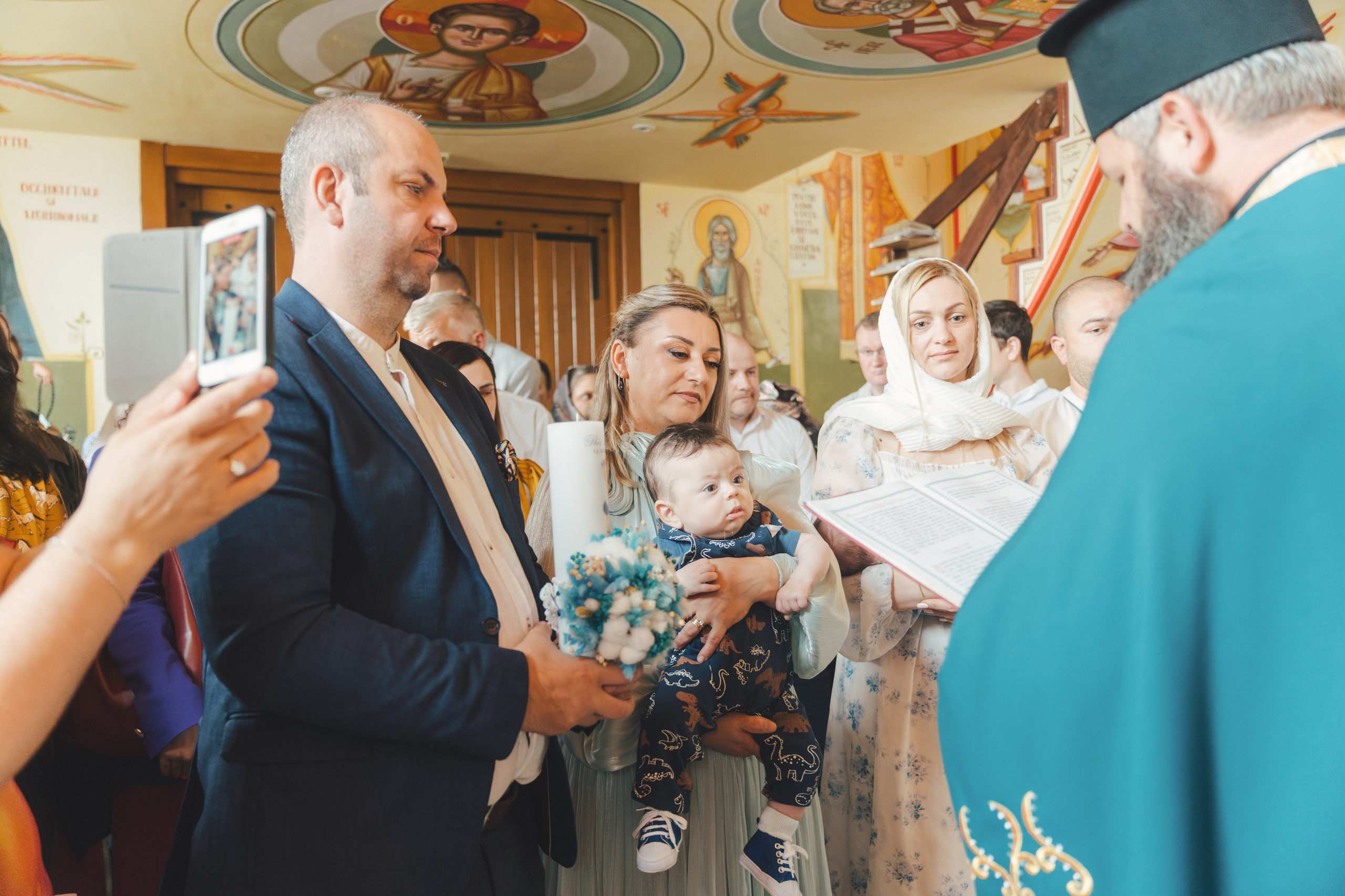 Théo Andrei`s Christening
