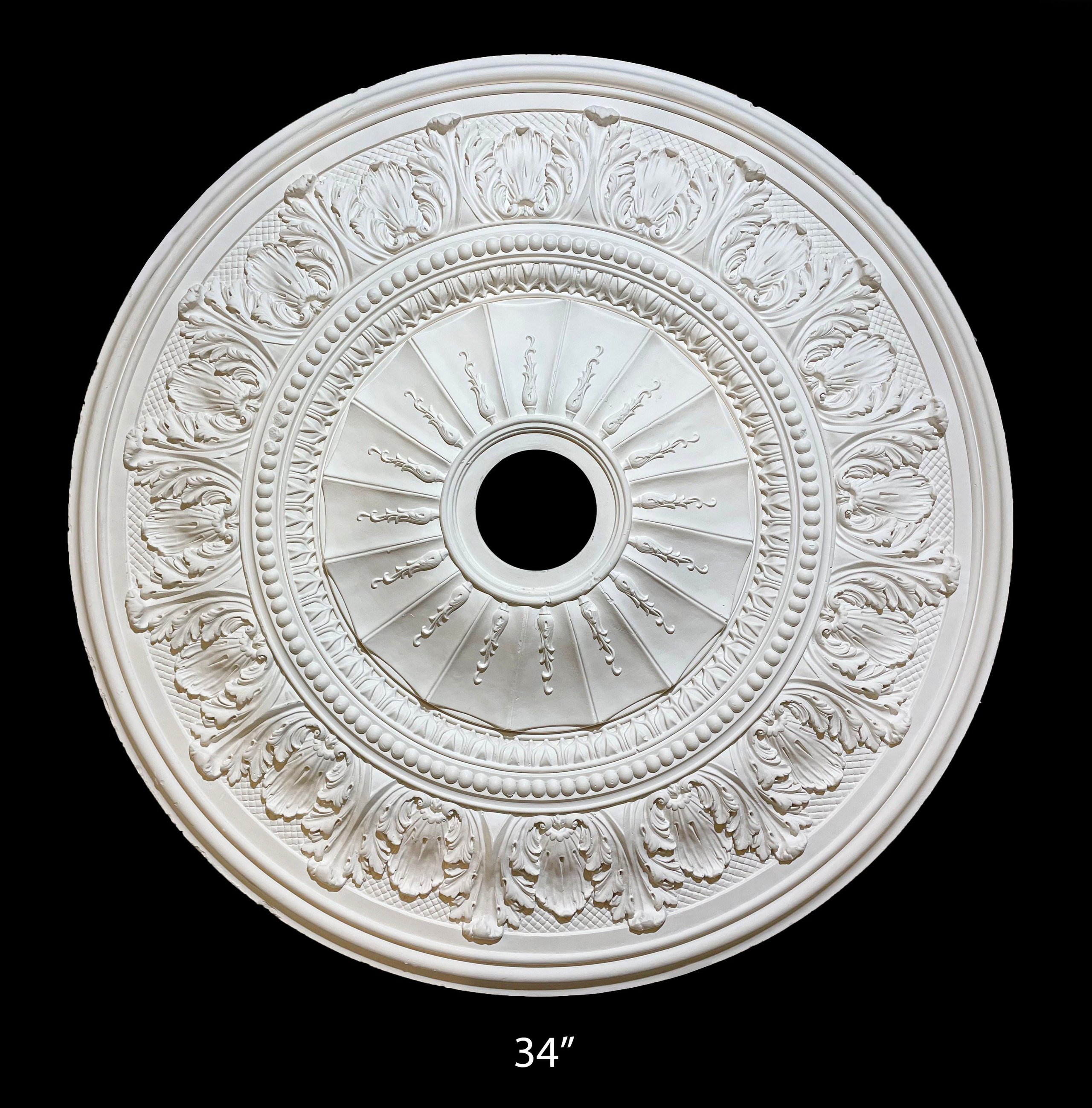Medallions. Plaster molding