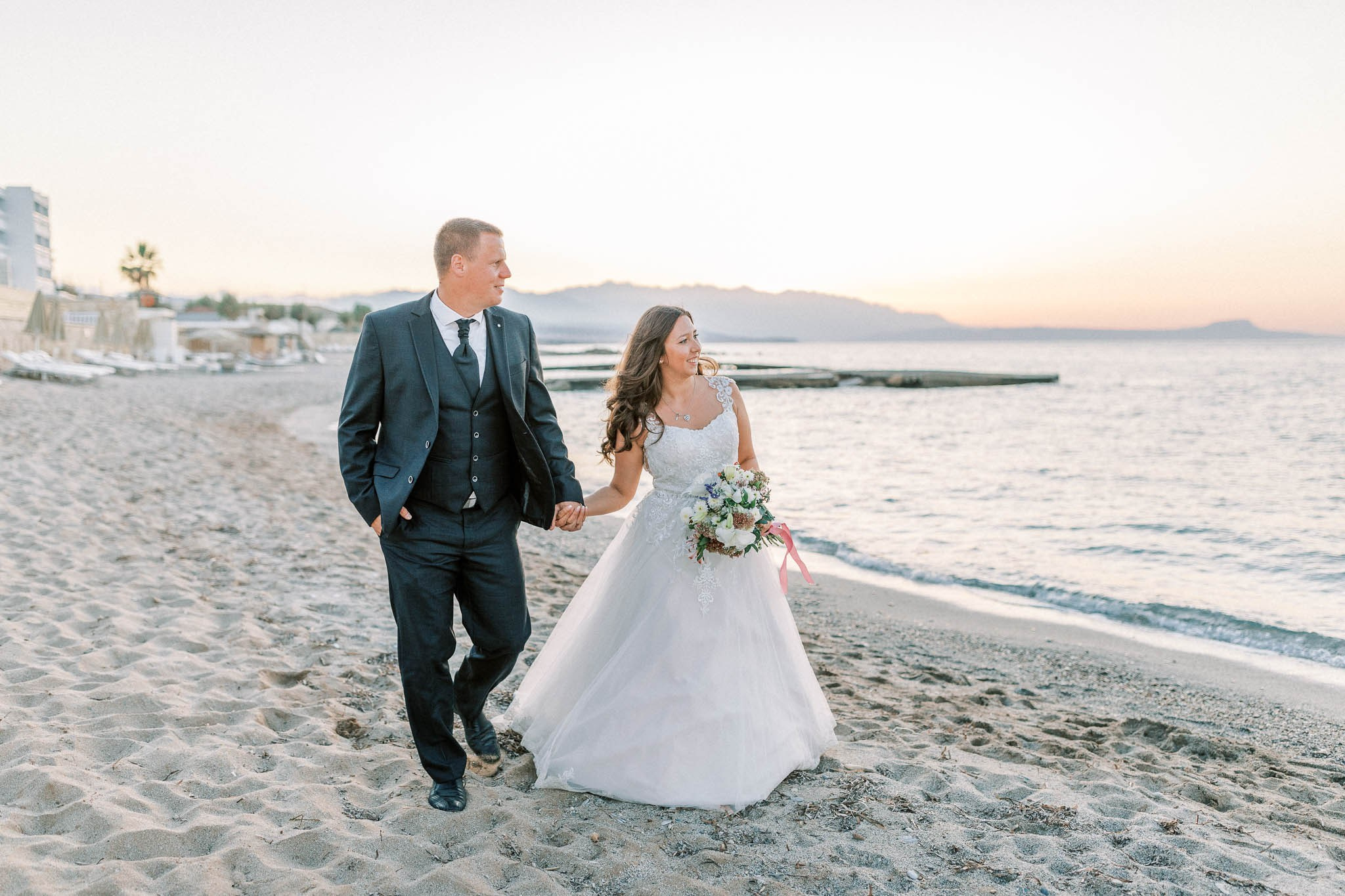 After Wedding Griechenland Kreta Flitterwochen Fotoshooting