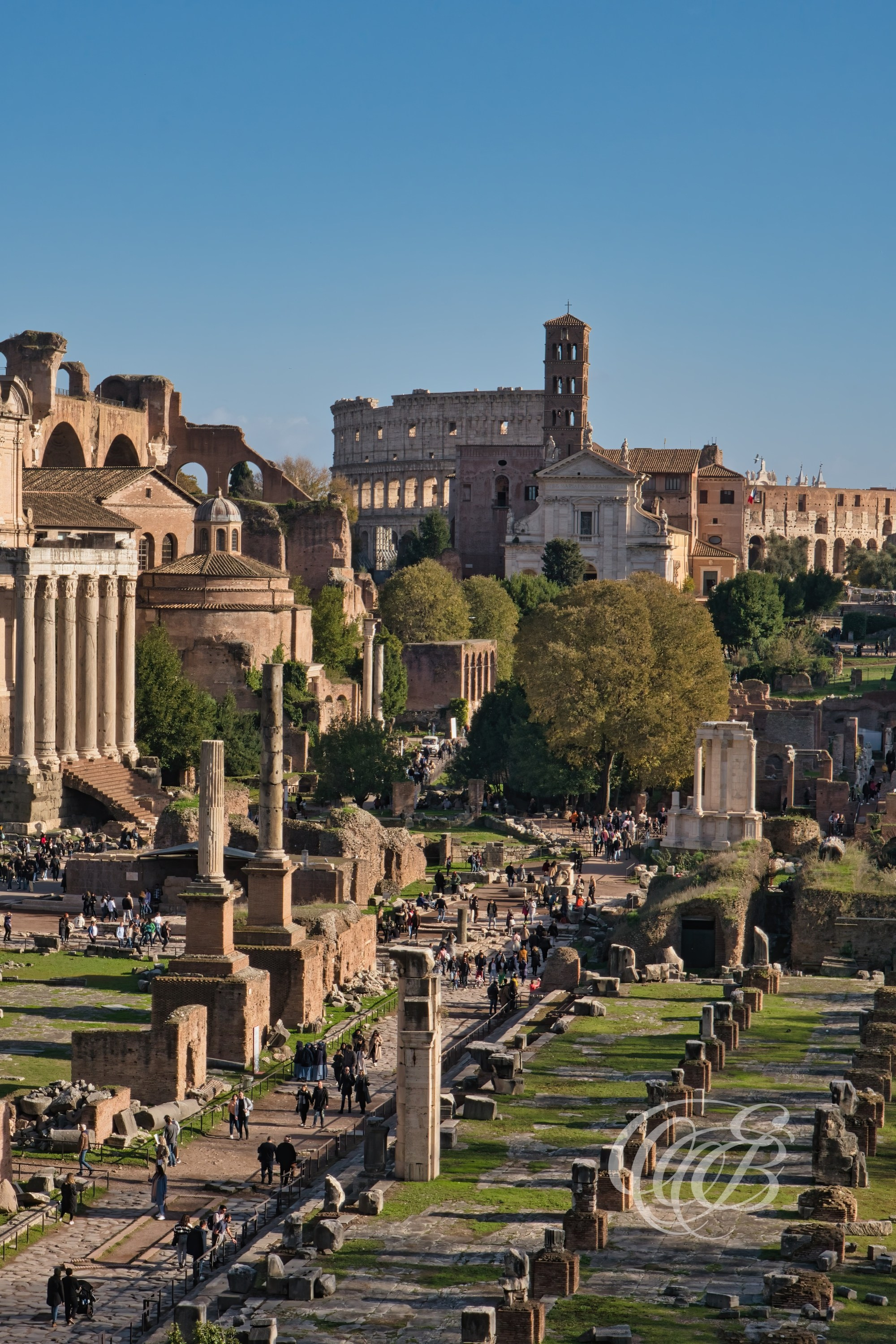 Photography of Italy — Rome, The Roman Forum in the Afternoon — Eduardo Bartoli Fine Art & Travel Photography