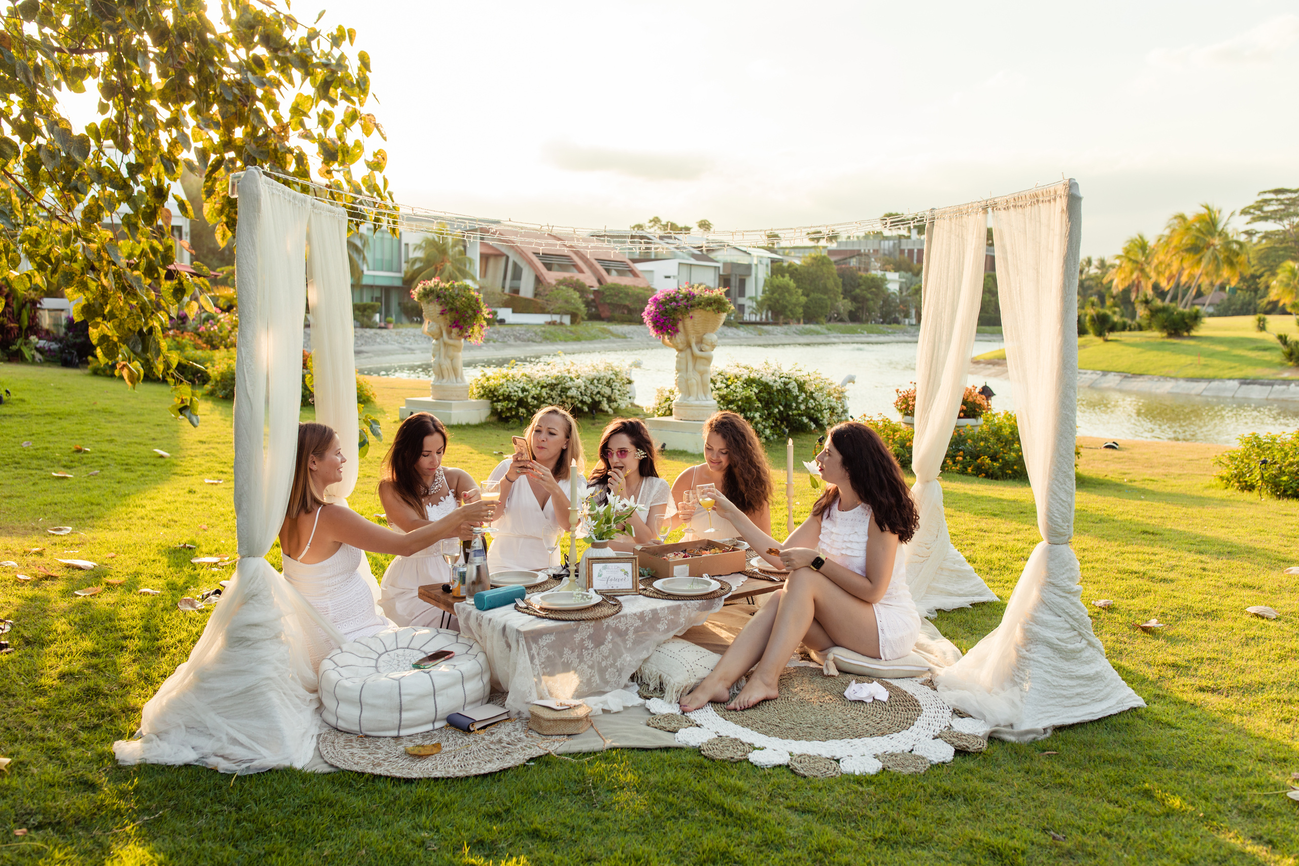 Girls just wanna have fun. Photographer in Singapore Kate Bird