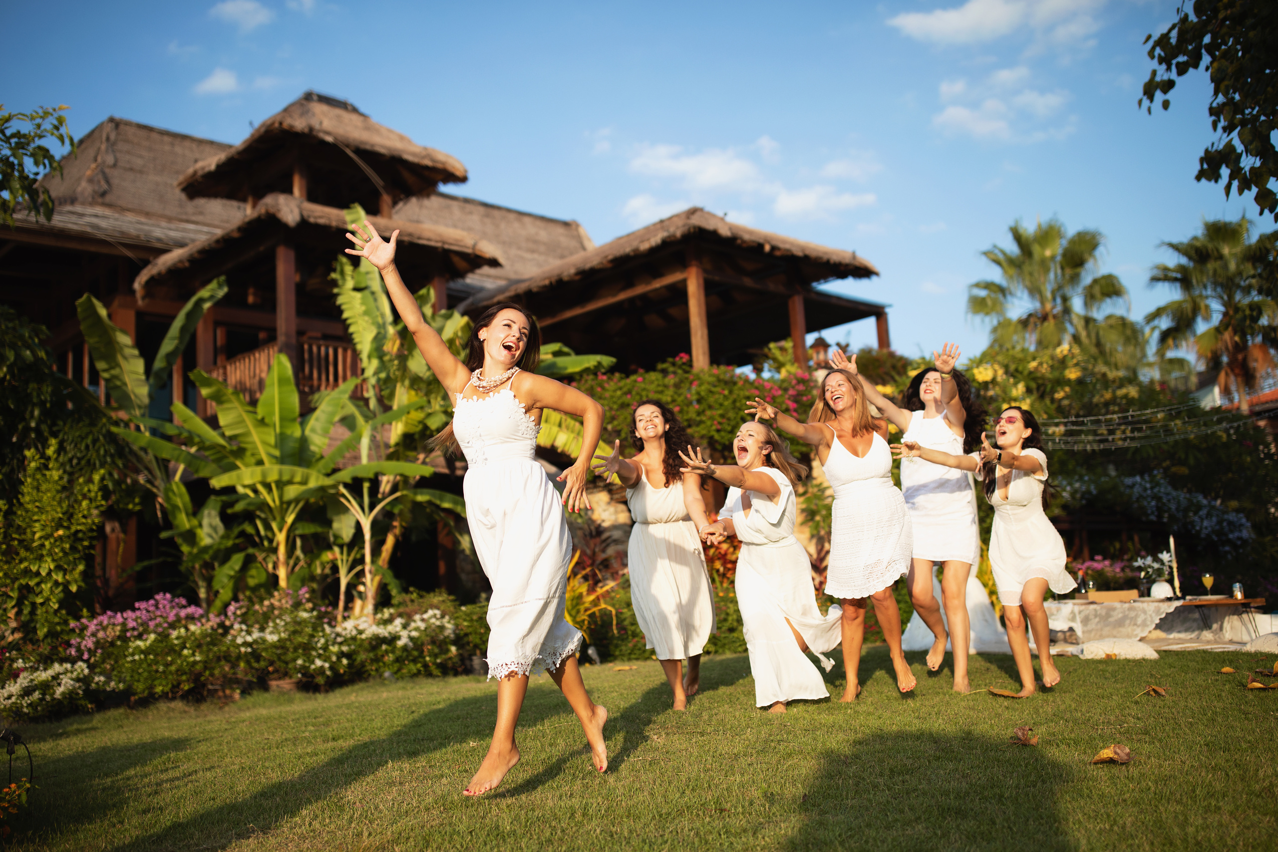 Girls just wanna have fun. Photographer in Singapore Kate Bird
