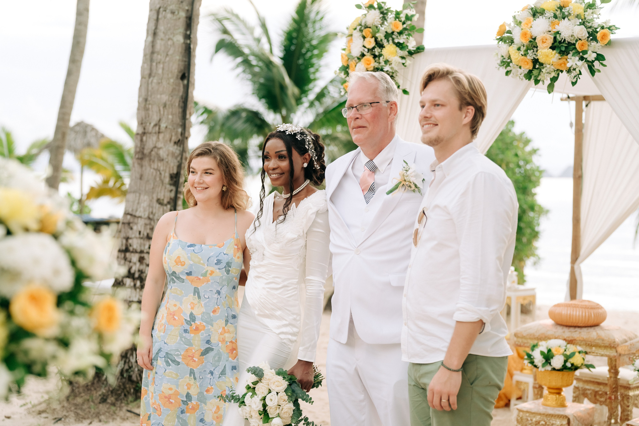 Photo. Буддийская свадебная церемония на Самуи, Таиланд