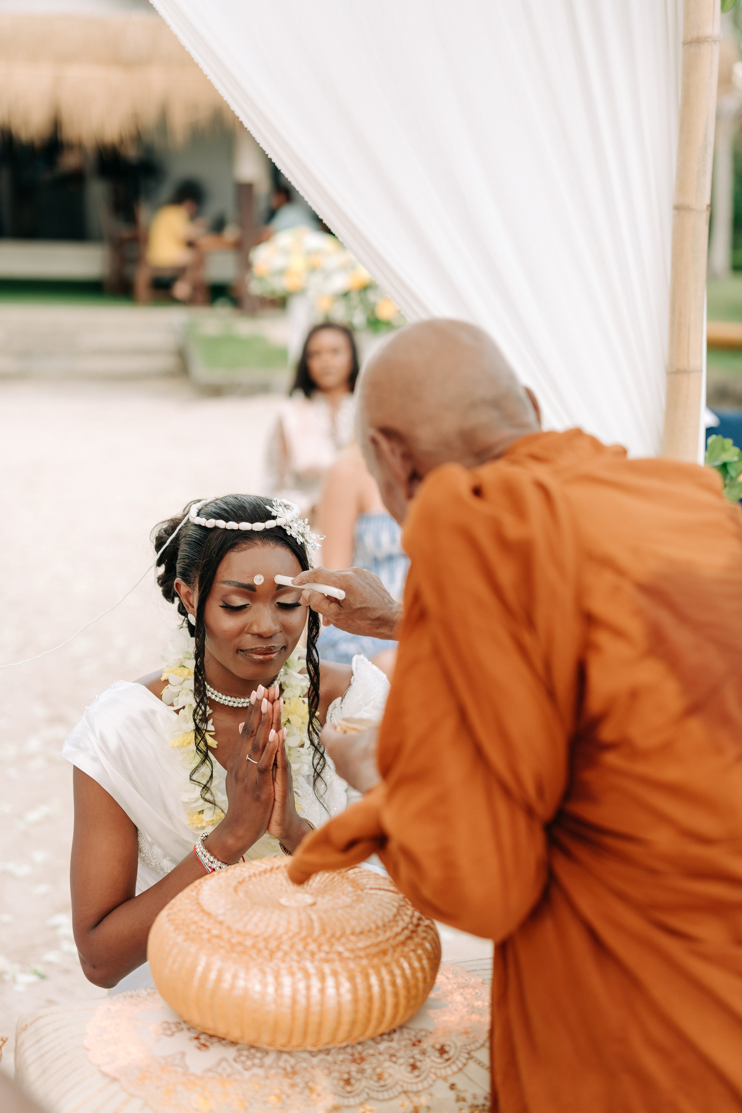 Photo. Буддийская свадебная церемония на Самуи, Таиланд