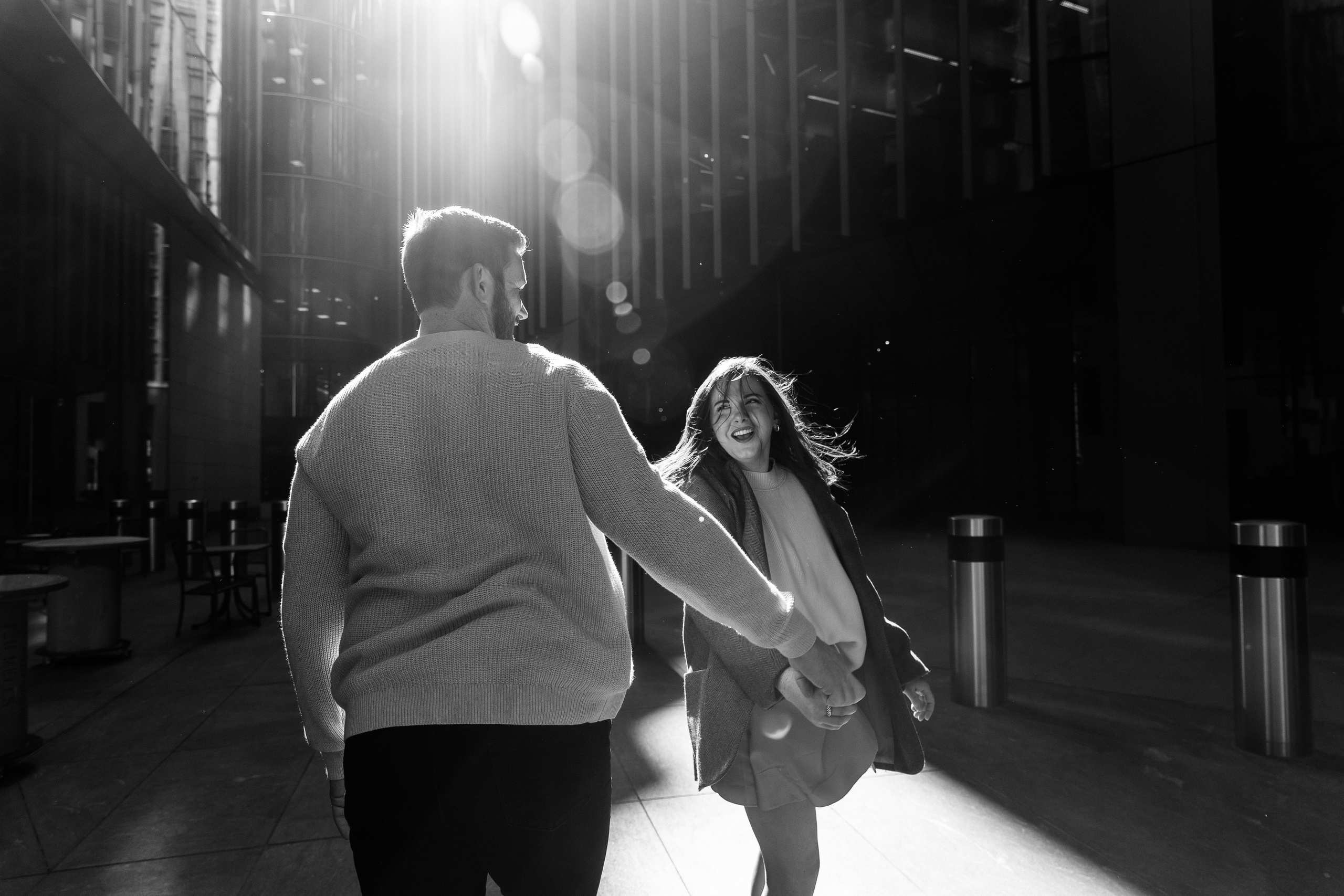 Kenna + Rob (Leadenhall Market + London City). LondonPhotoStory — Vacation Photographer in London