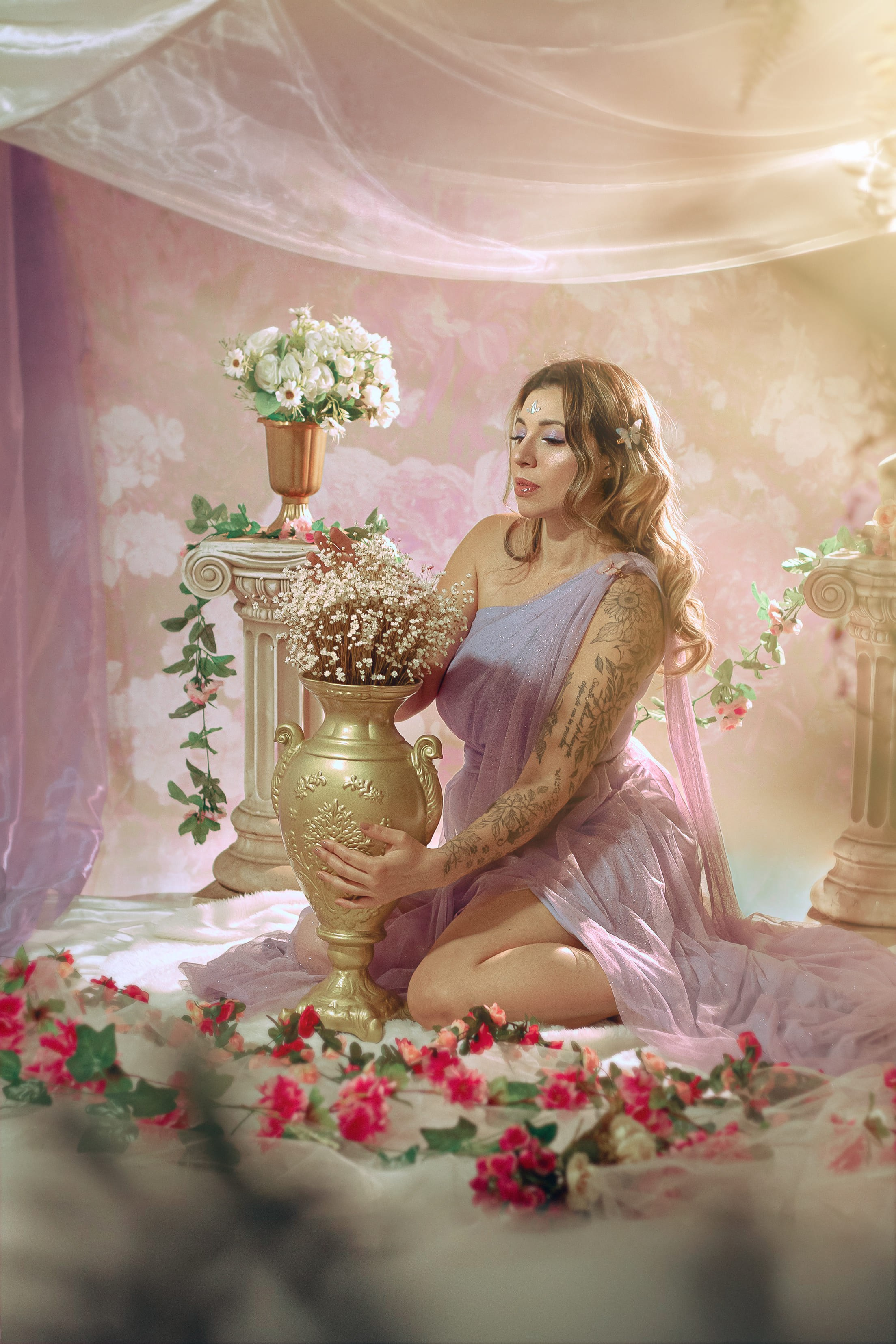 Ensaio Fine Art em Estúdio | Estilo Renascentista. Fotógrafa em são paulo — Fotos Autênticas