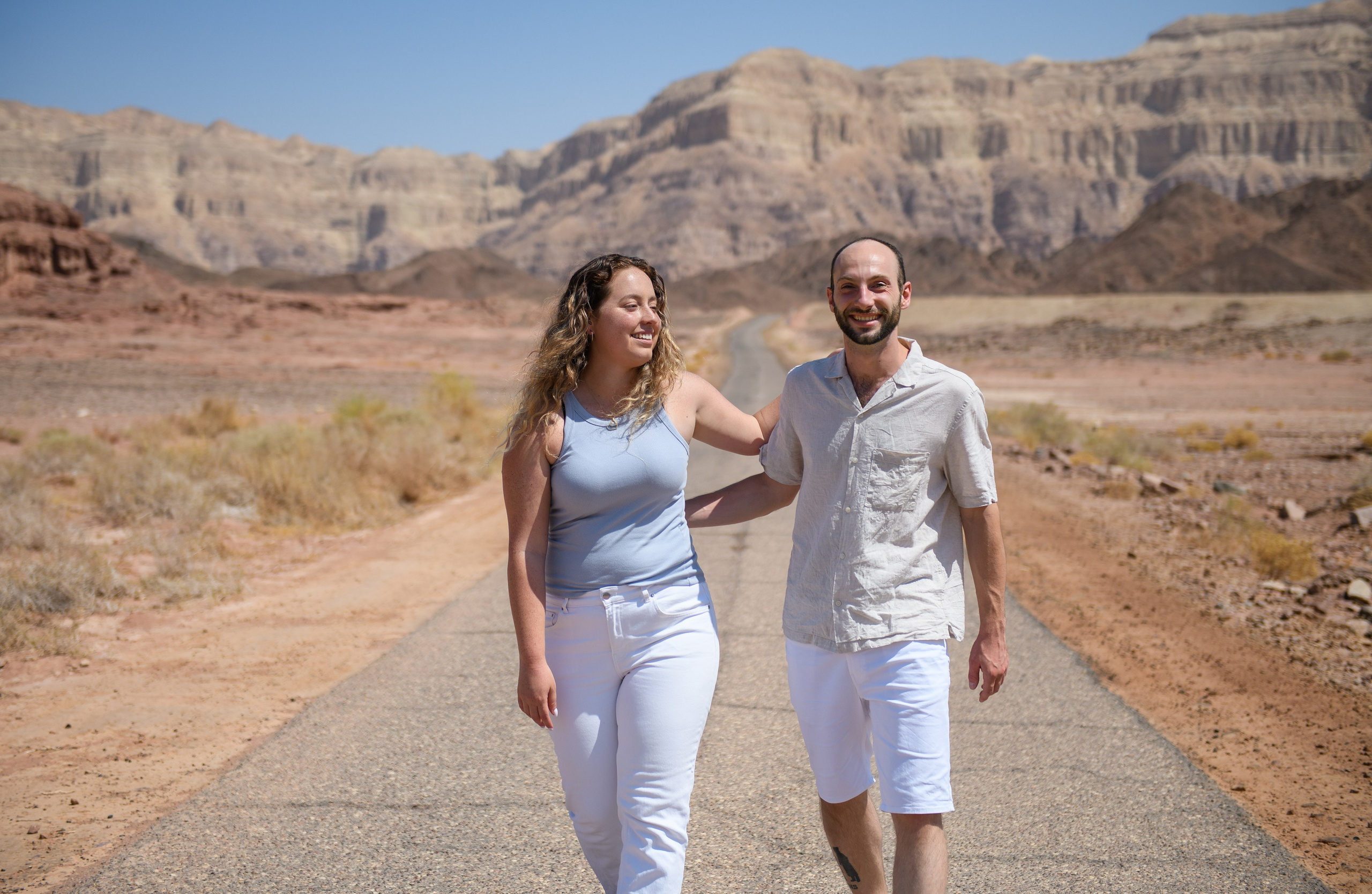 “She Said YES” in a Timna park for Lotan & Zohar. Family children pregnancy love stories photographer in Eilat Israel Olga Amchislavsky