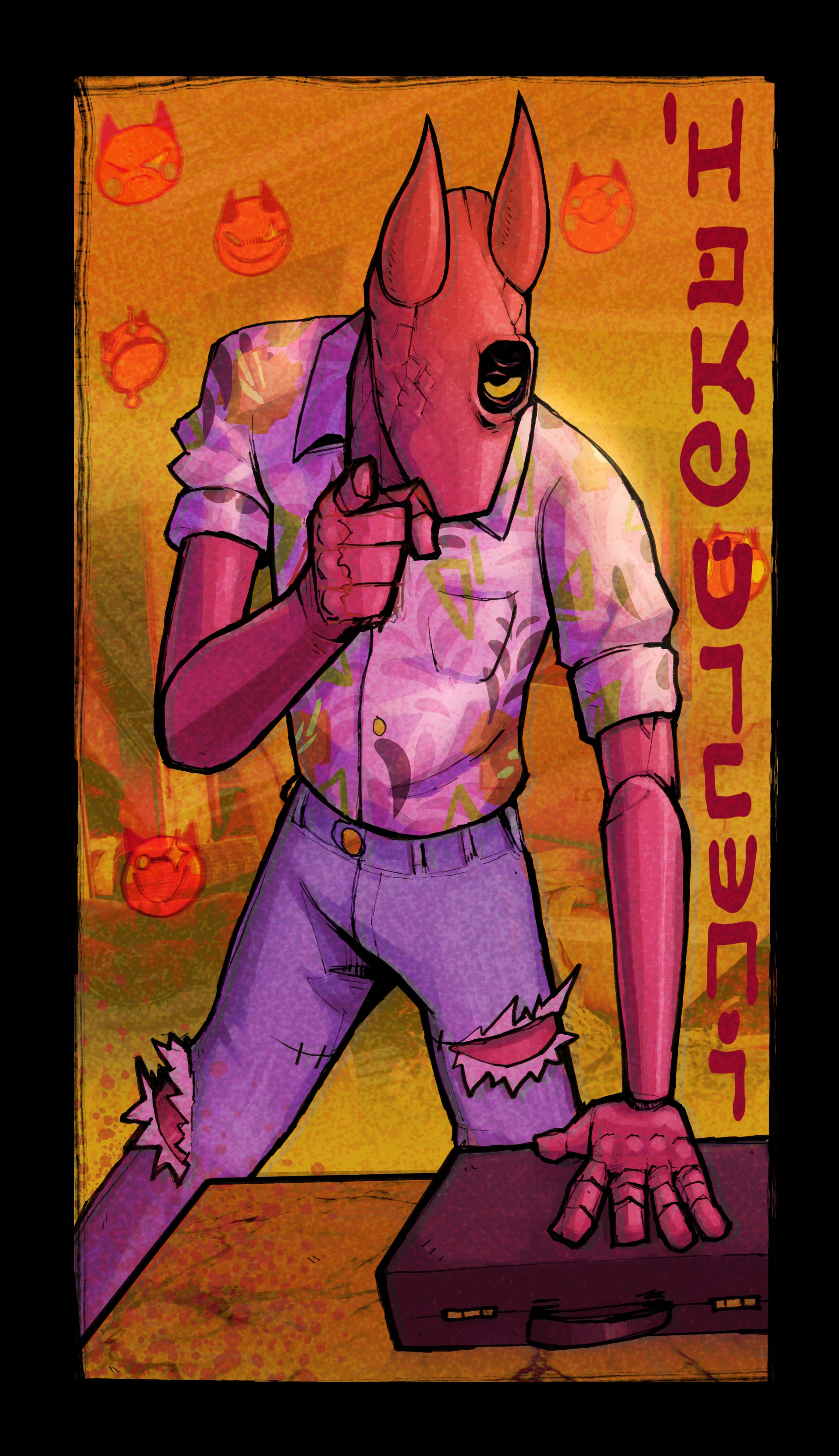 Characters. Mark Khabib Artist