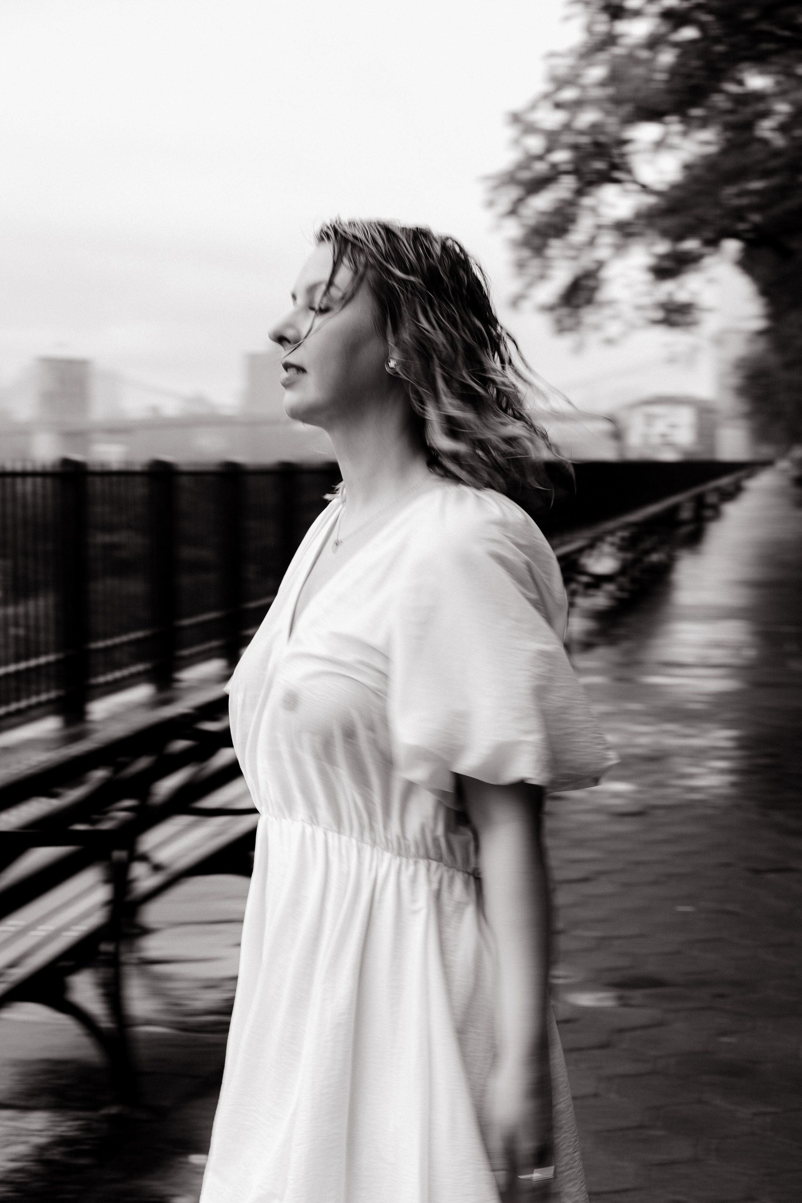 Rainy mood in New York. M Atelier | Art Portraits