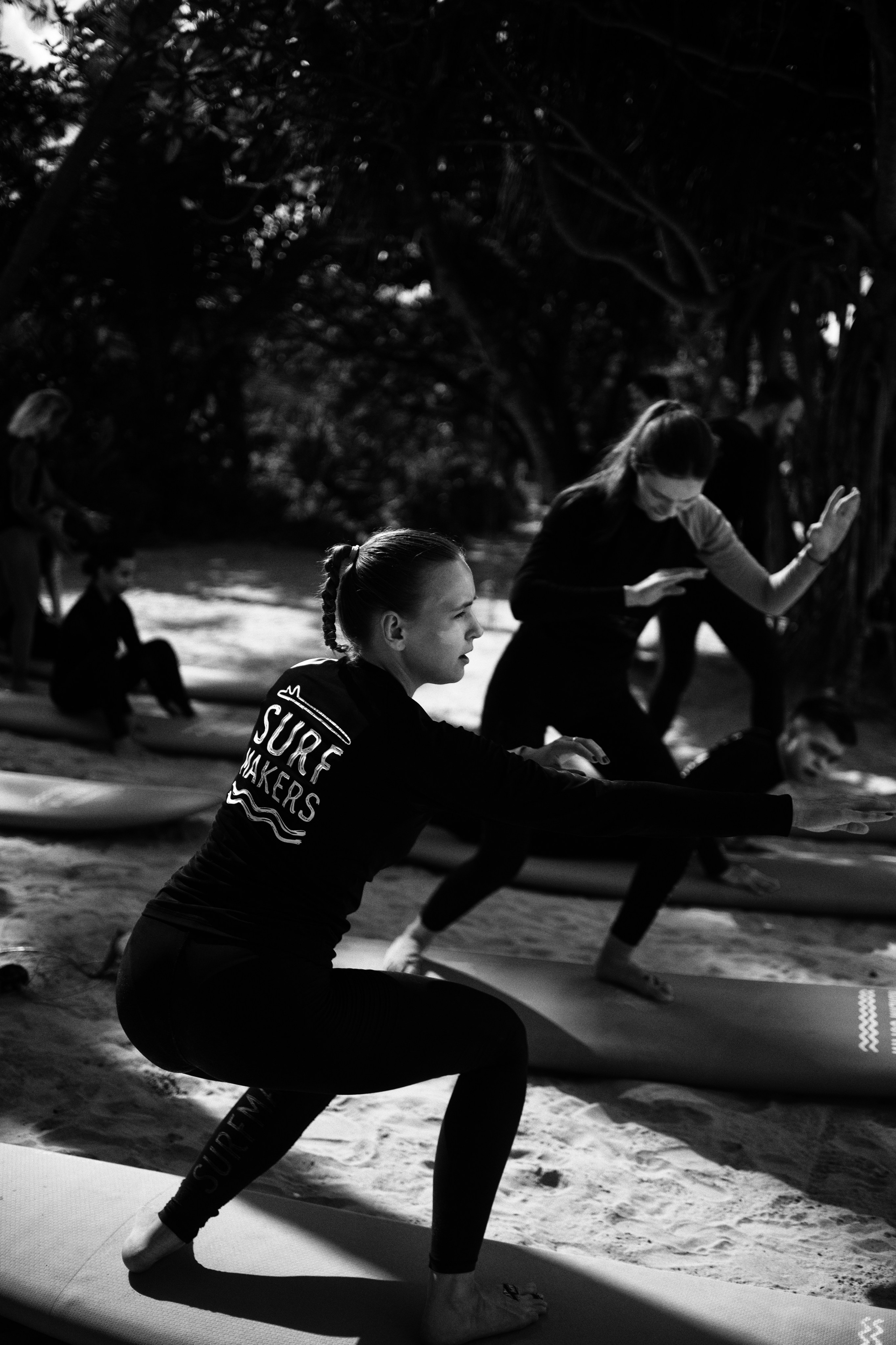 Surfcamp Black&White. Photographer Sri Lanka