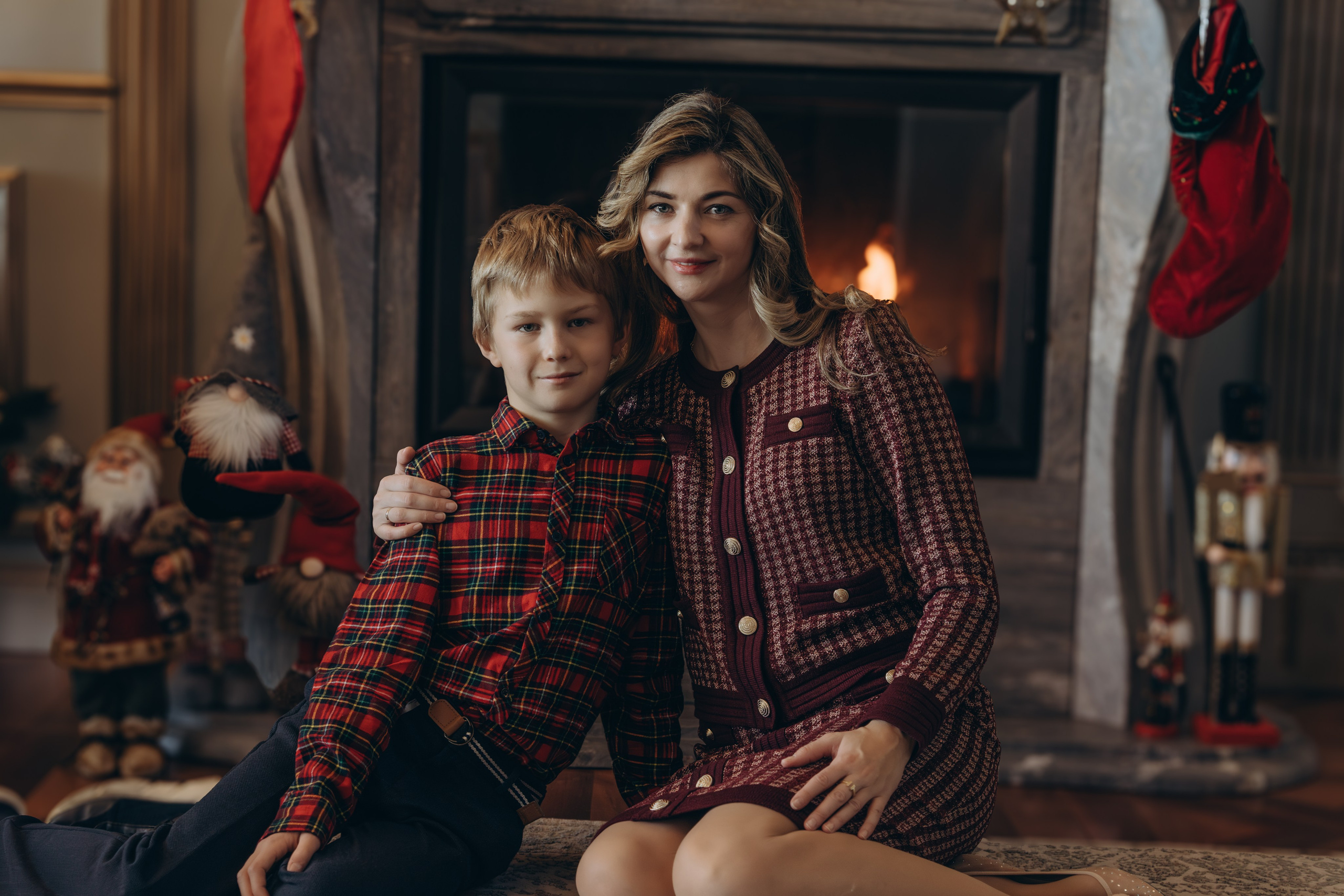 XMAS FAMILY SHOOTING. PHOTOGRAPHER IN ITALY