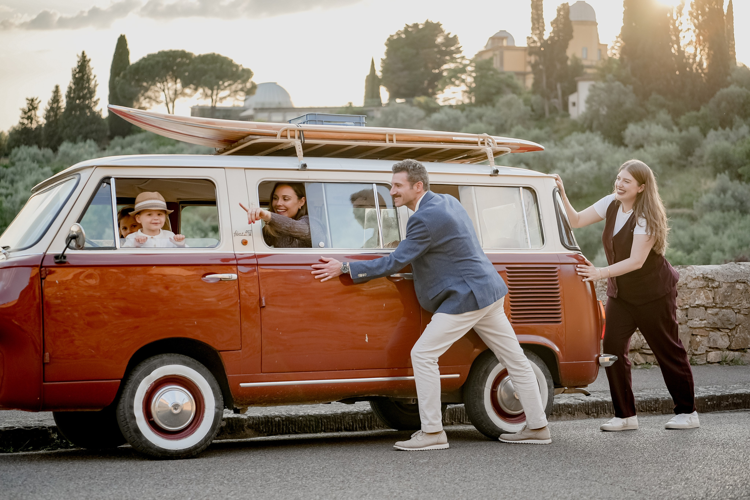 Jessica & Family. Wedding Photographer in Italy