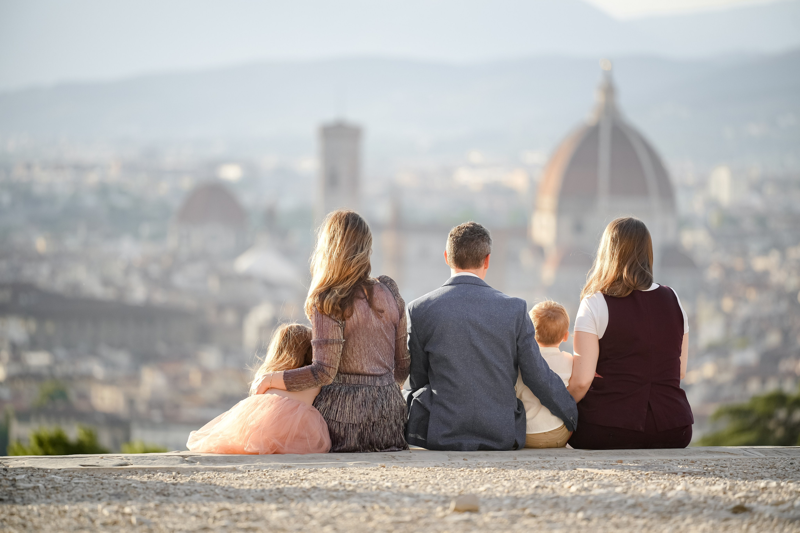 Jessica & Family. Wedding Photographer in Italy