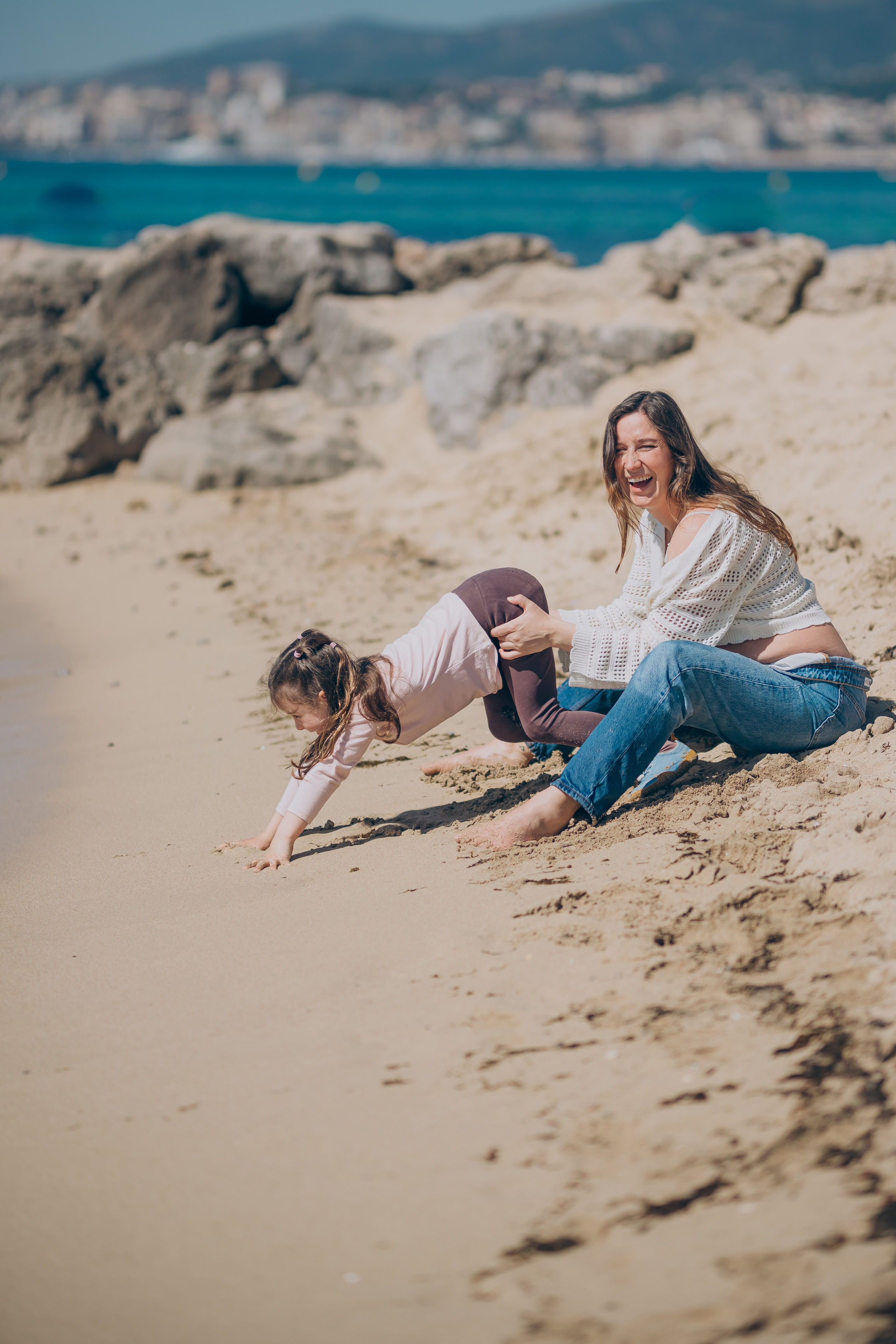 Laura waiting. Fotógrafo en Palma de Mallorca