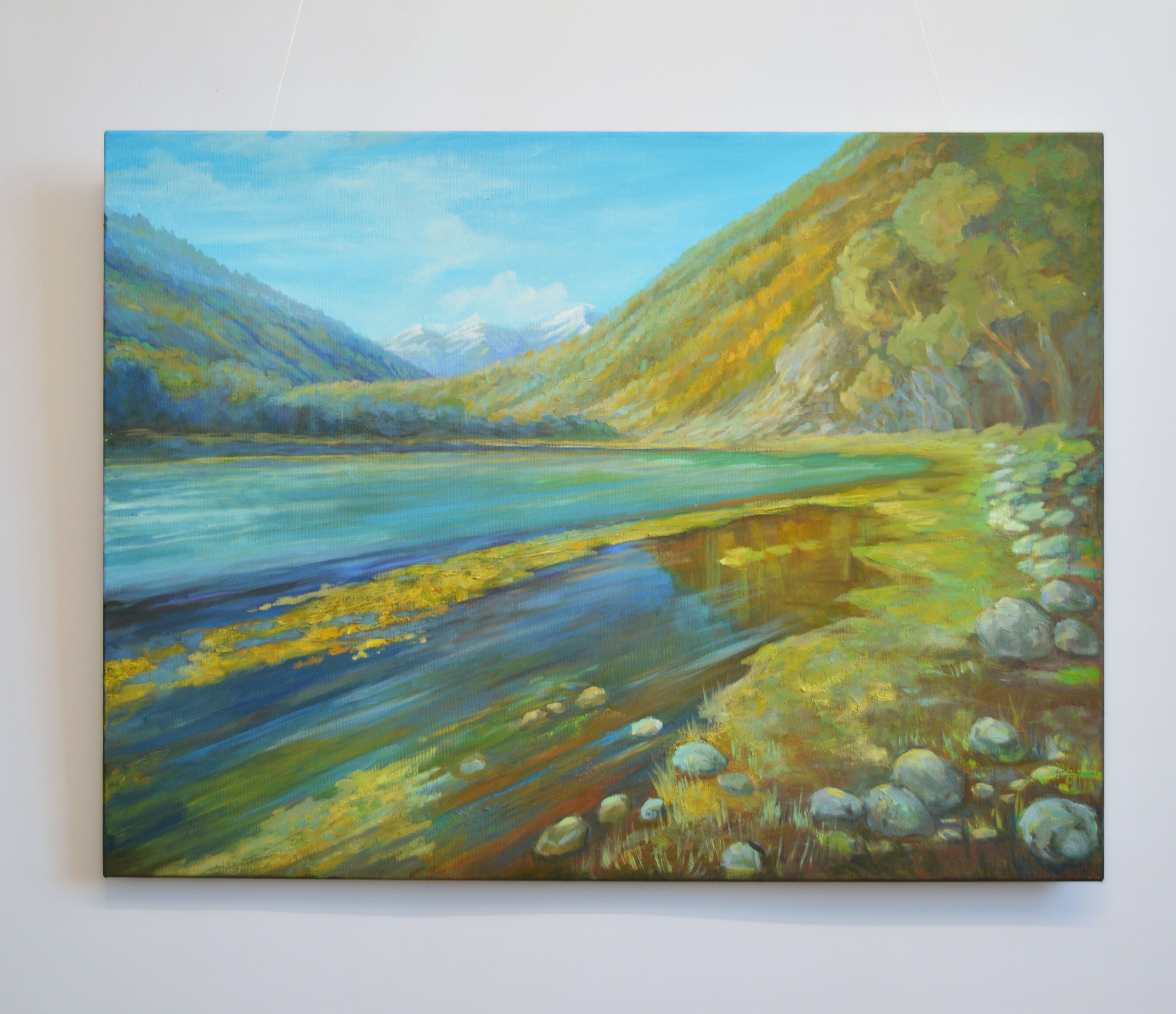 «Chorukh River». Художник живописец Савелова Ольга