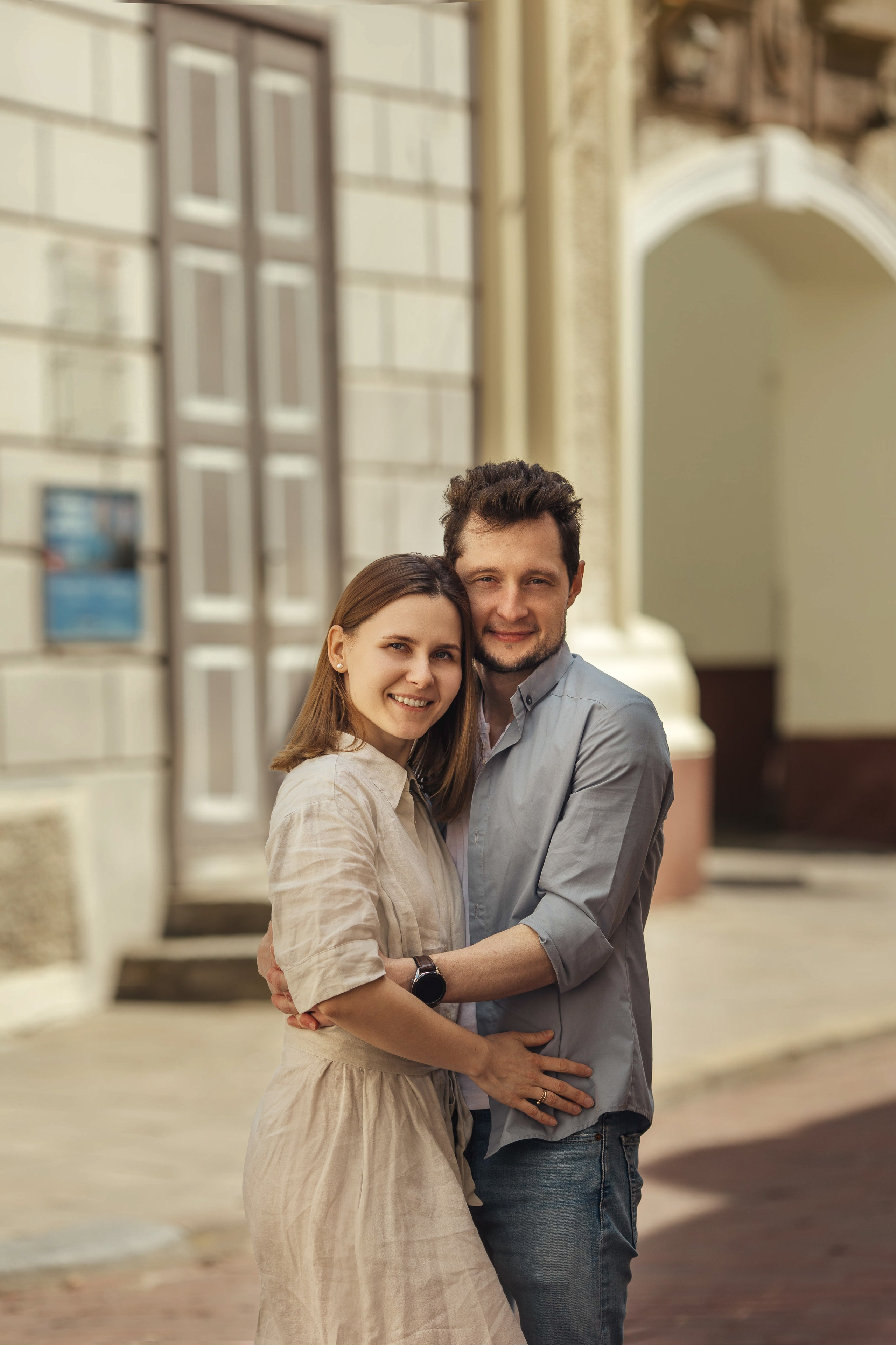 Семейная прогулка по старому городу в Вильнюсе. Семейный и детский фотограф в Вильнюсе Светлана Наумова