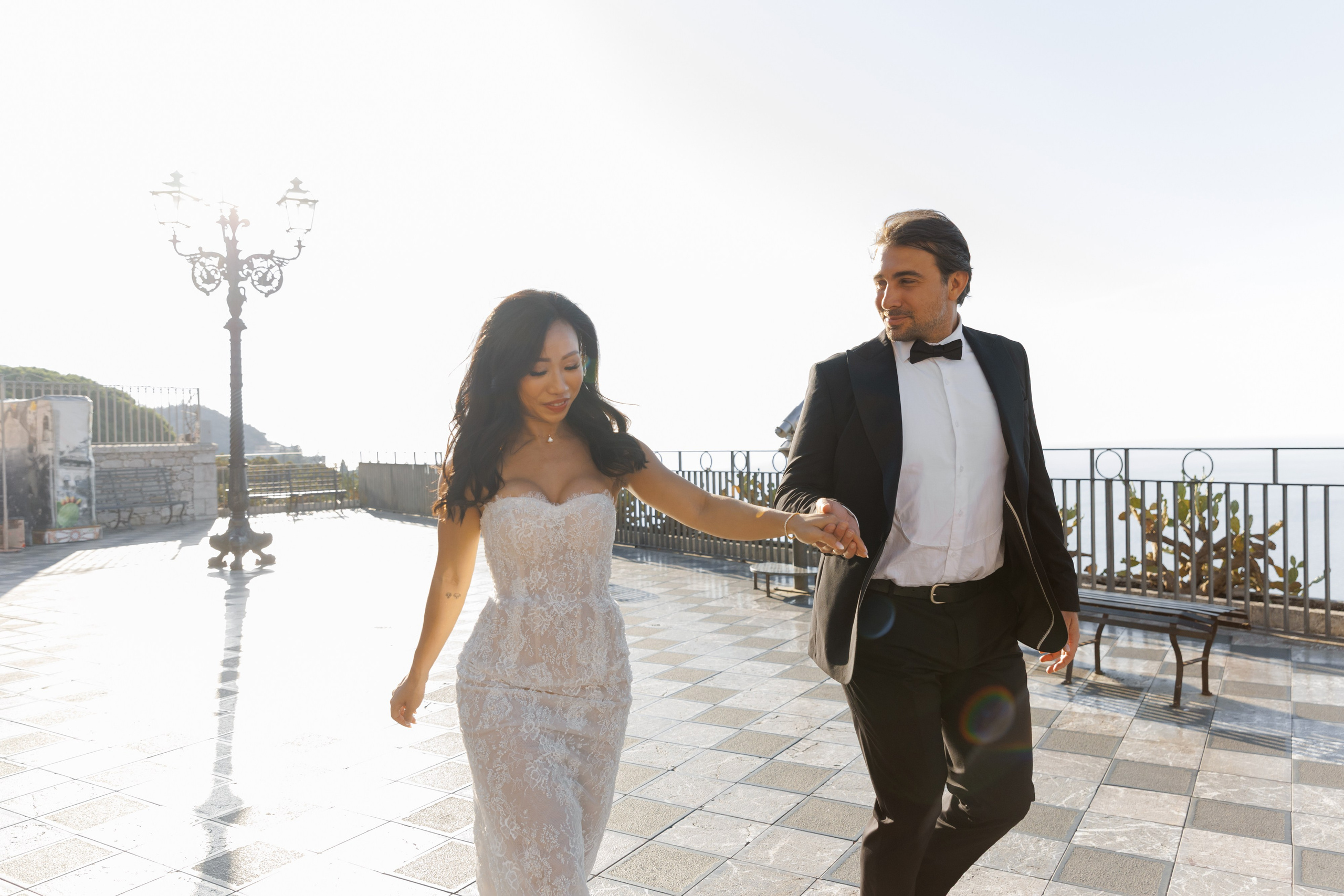 Sicily Taormina Honeymoon Shooting. Iurkovski PHOTOGRAPHY in Europe. Luxury destination weddings and events