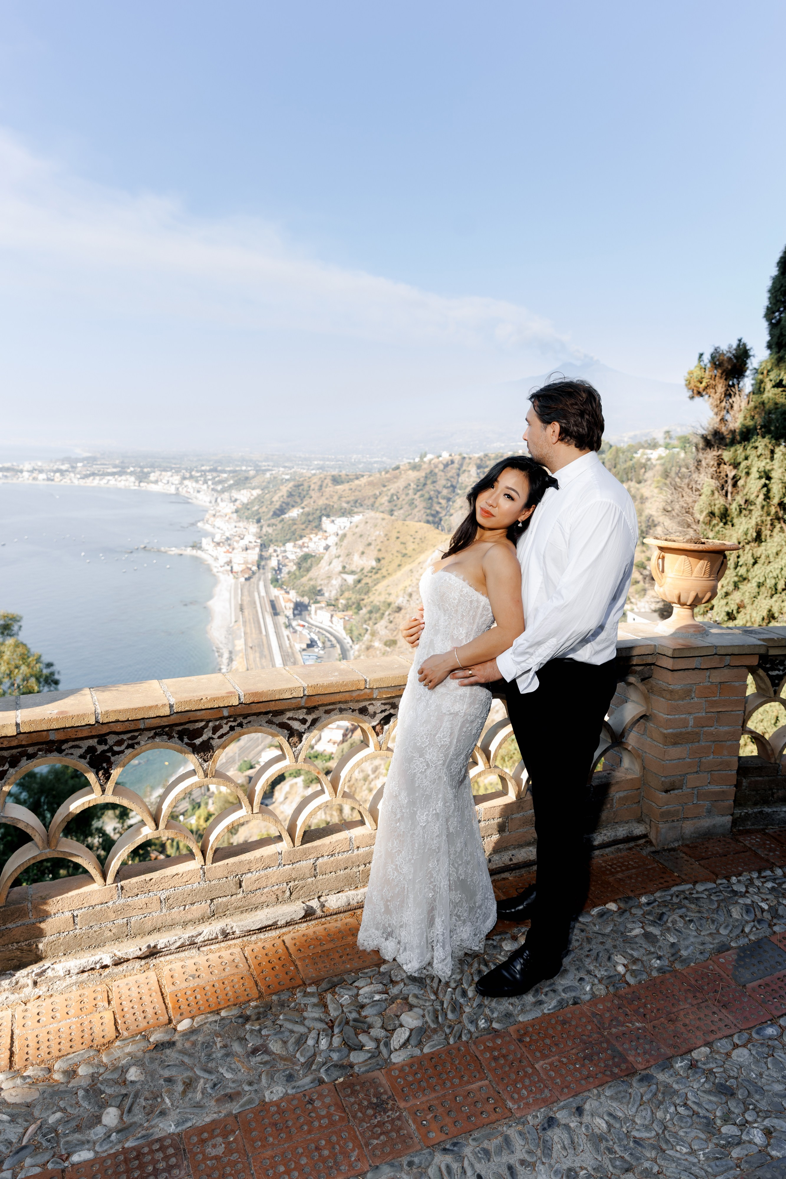 Sicily Taormina Honeymoon Shooting. Iurkovski PHOTOGRAPHY in Europe. Luxury destination weddings and events