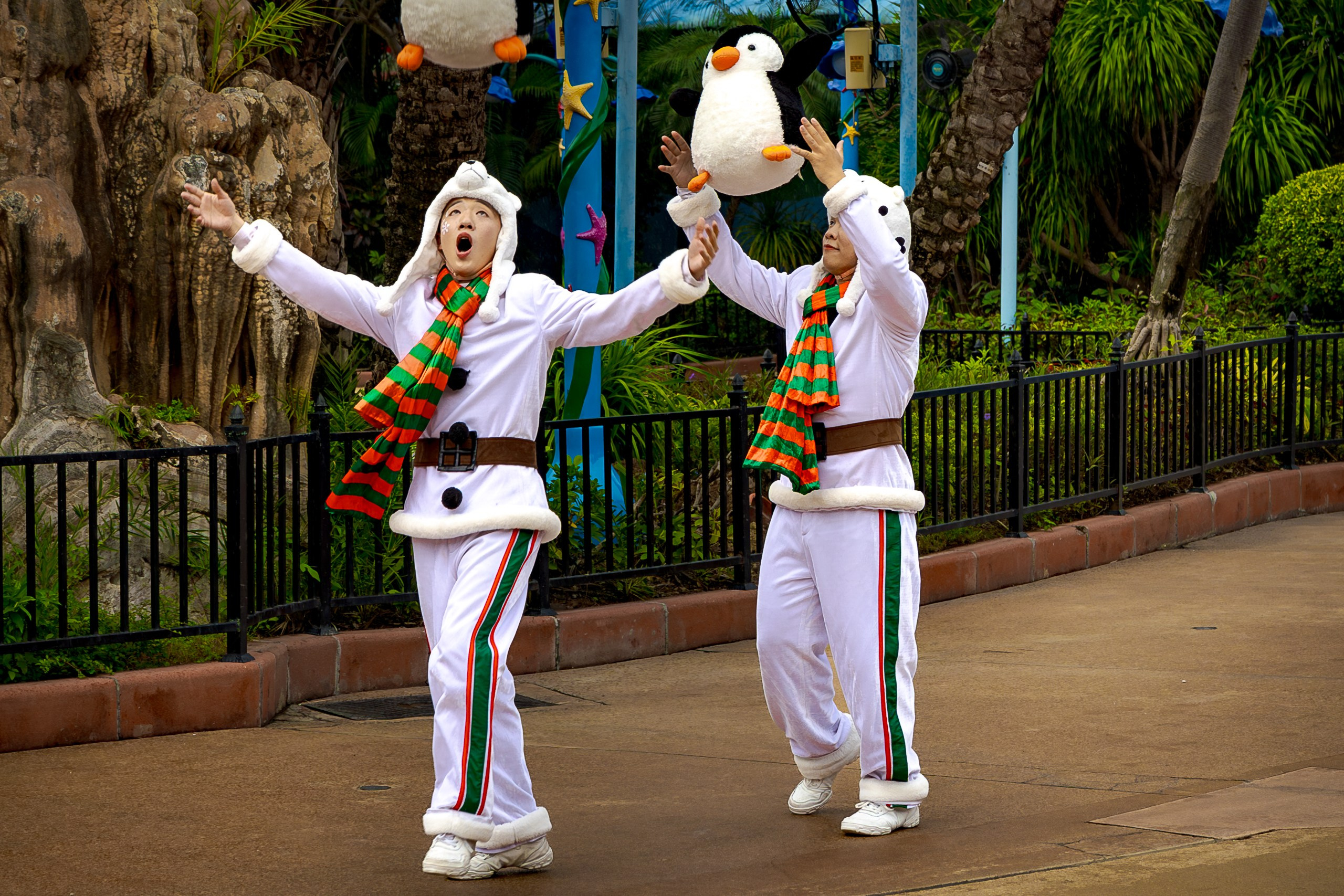 Дневной парад новогодняя версия