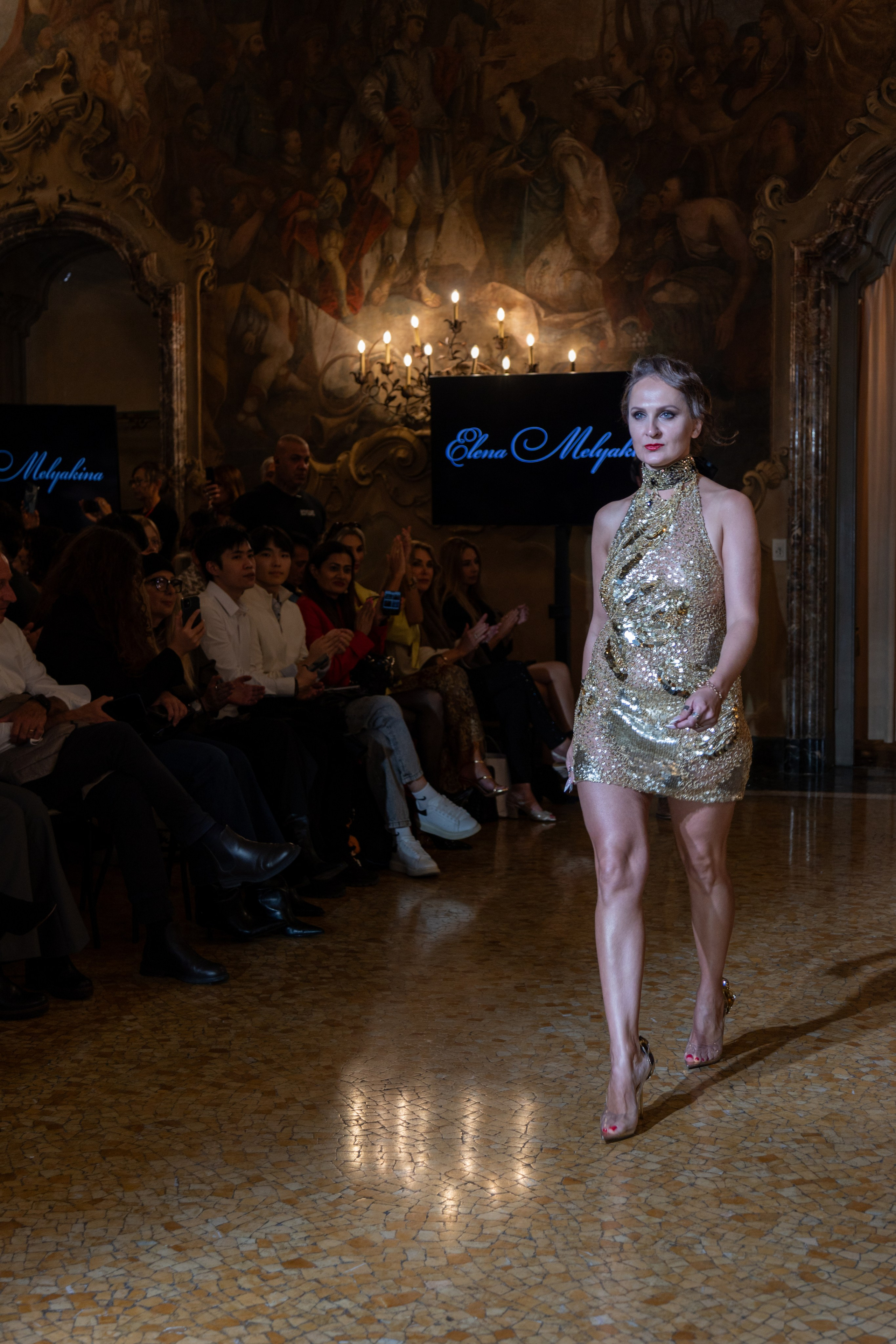 Melyakina Fashion show. Photographer in Milan |Mila Pro Photo