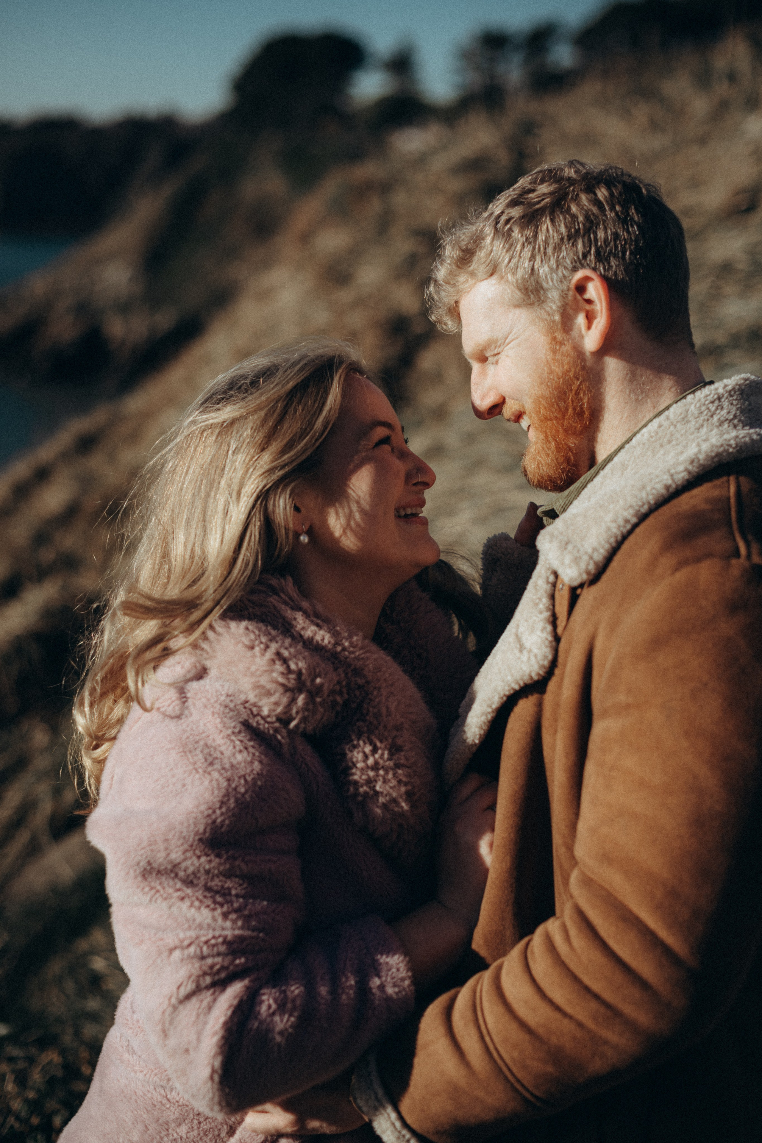 Howth cliff photoshoot. Wedding & Family photographer in County Donegal and Dublin, Ireland