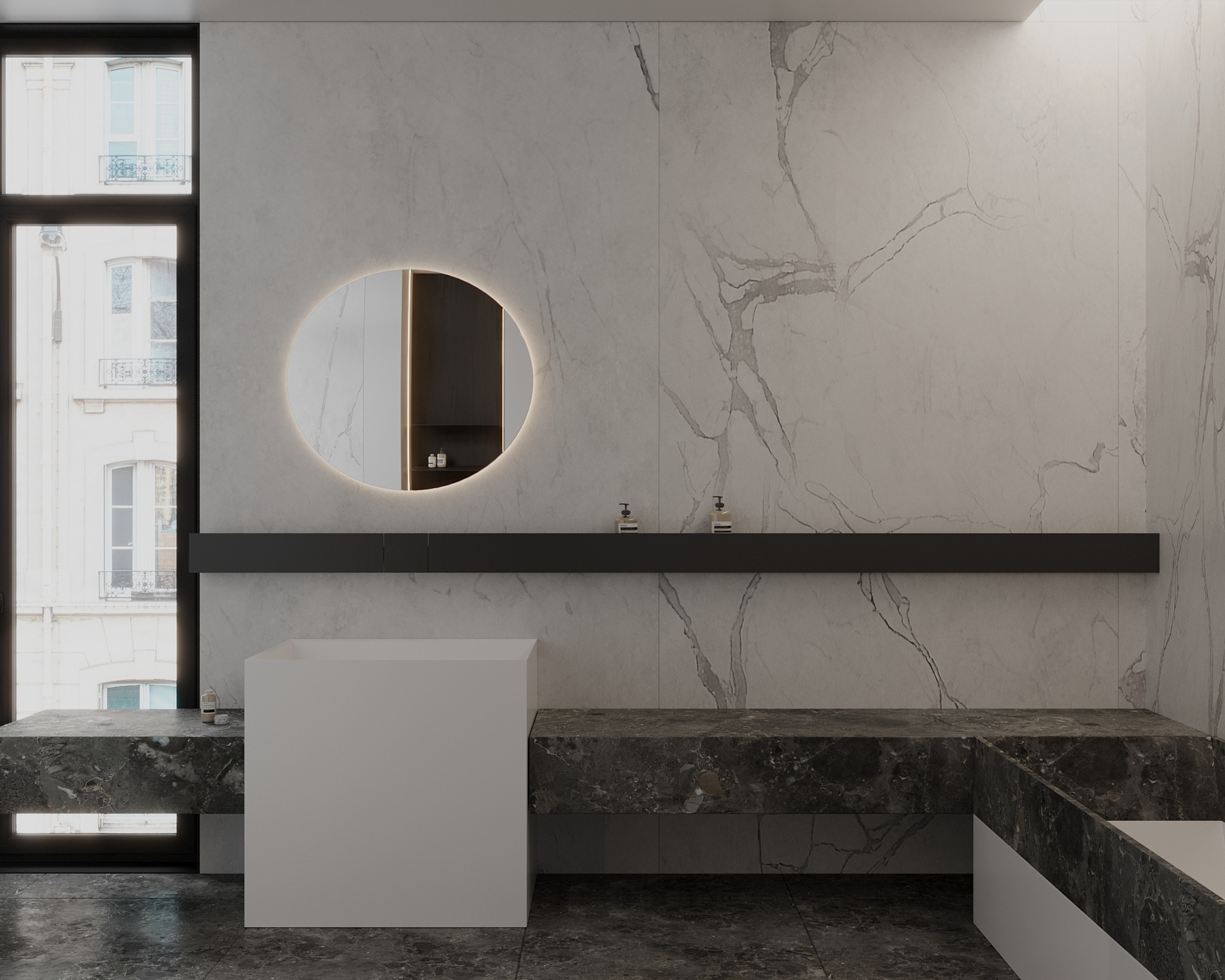 Marble. Simple Archs — high quality visualizations for your interior projects