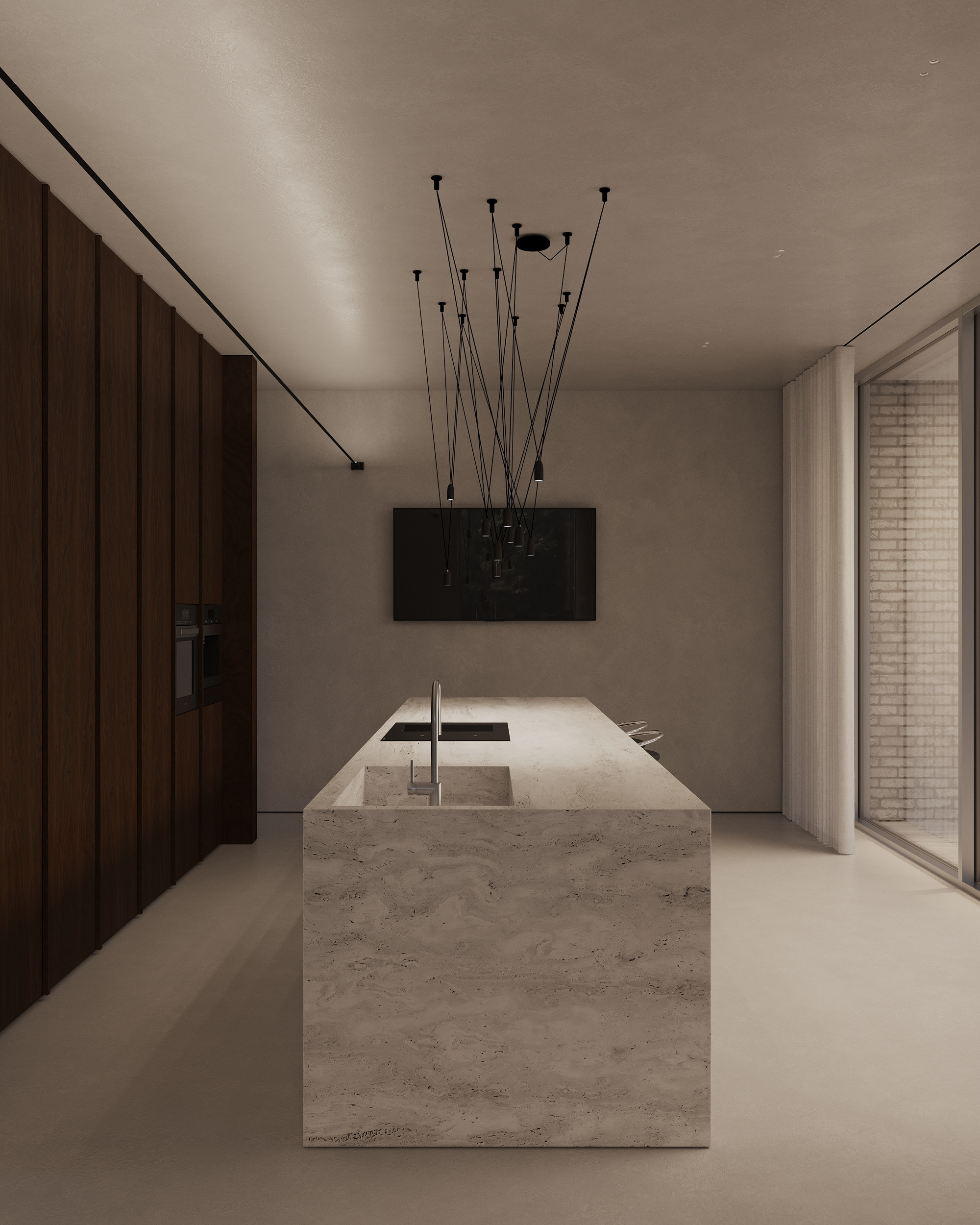 Sun Warmness. Simple Archs — high quality visualizations for your interior projects