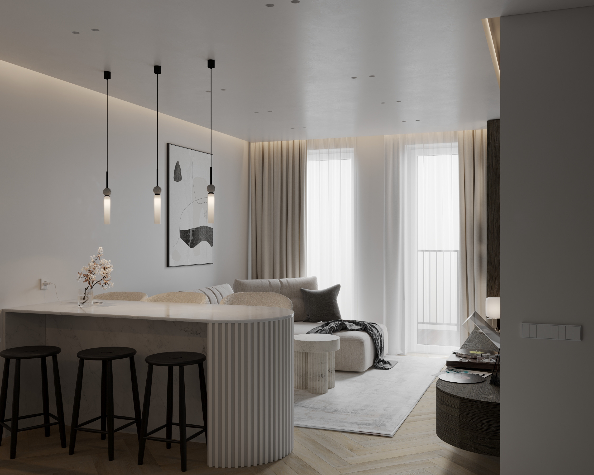 Coziness. Simple Archs — high quality visualizations for your interior projects