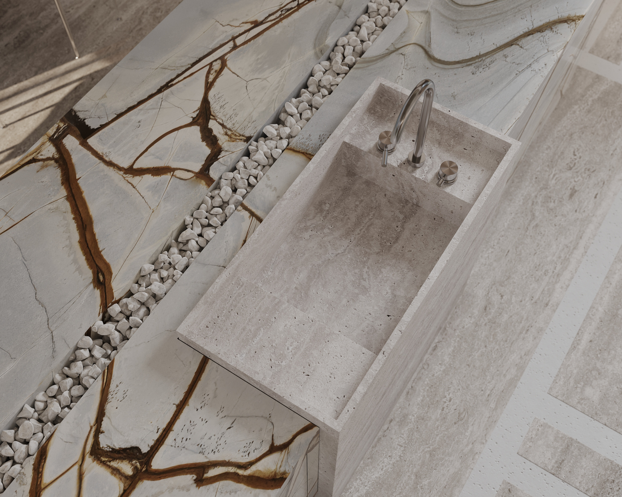 Wooden Oasis. Simple Archs — high quality visualizations for your interior projects